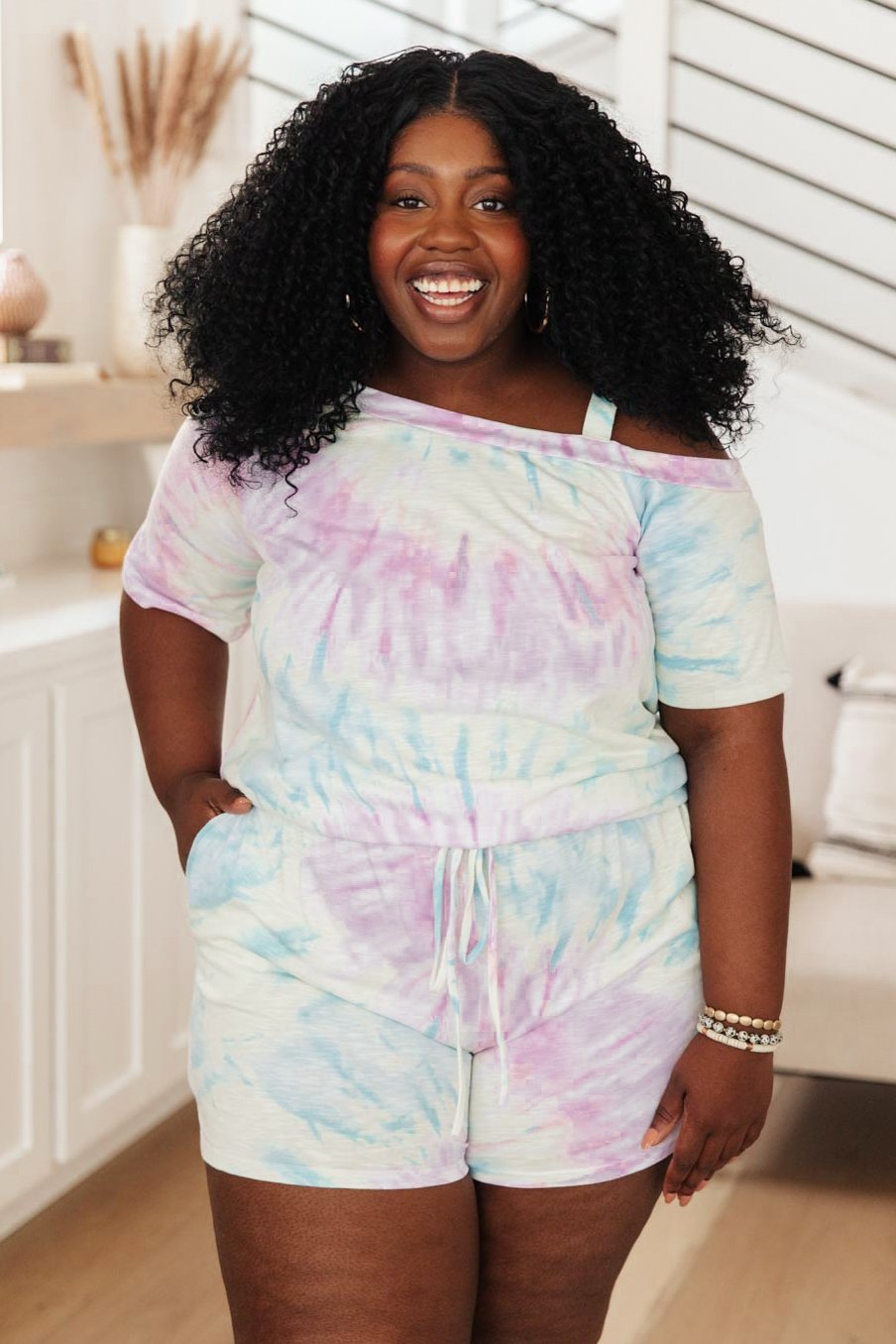 Bring It Back Shorts in Lilac