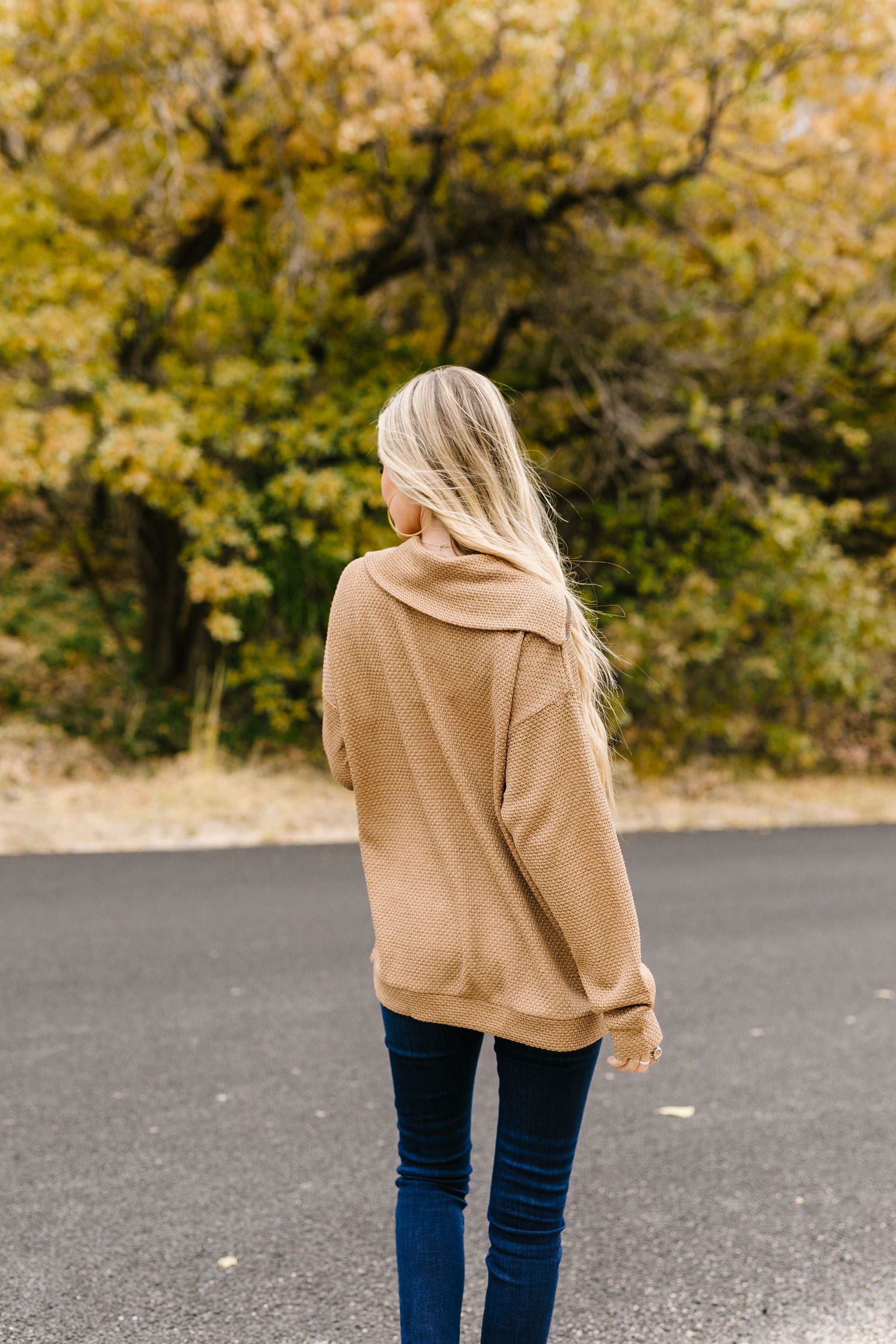 Tactile Treasure Half-Zip Pullover