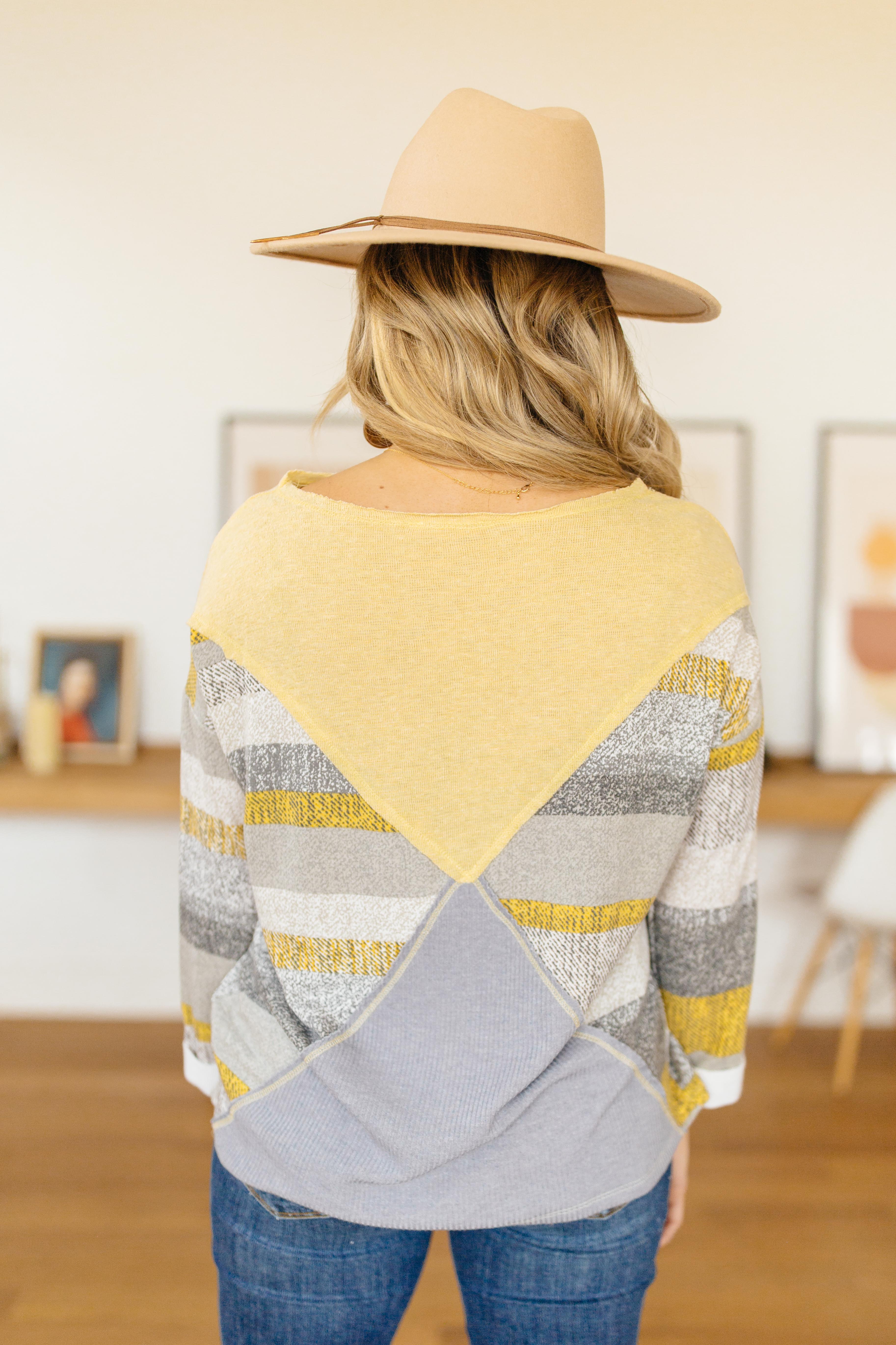 Can't Miss Color Block Top