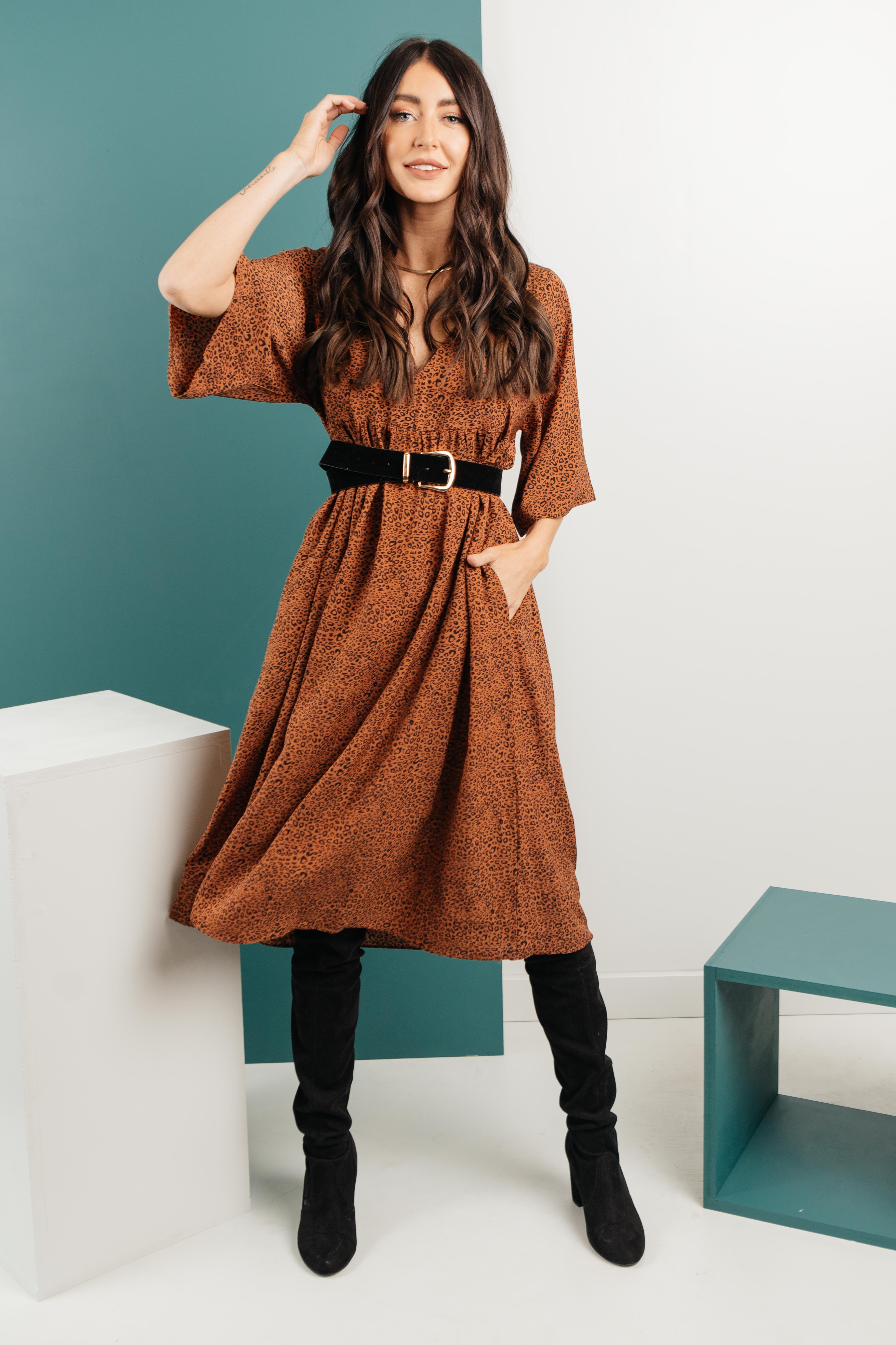 The Vienna Spotted Dress