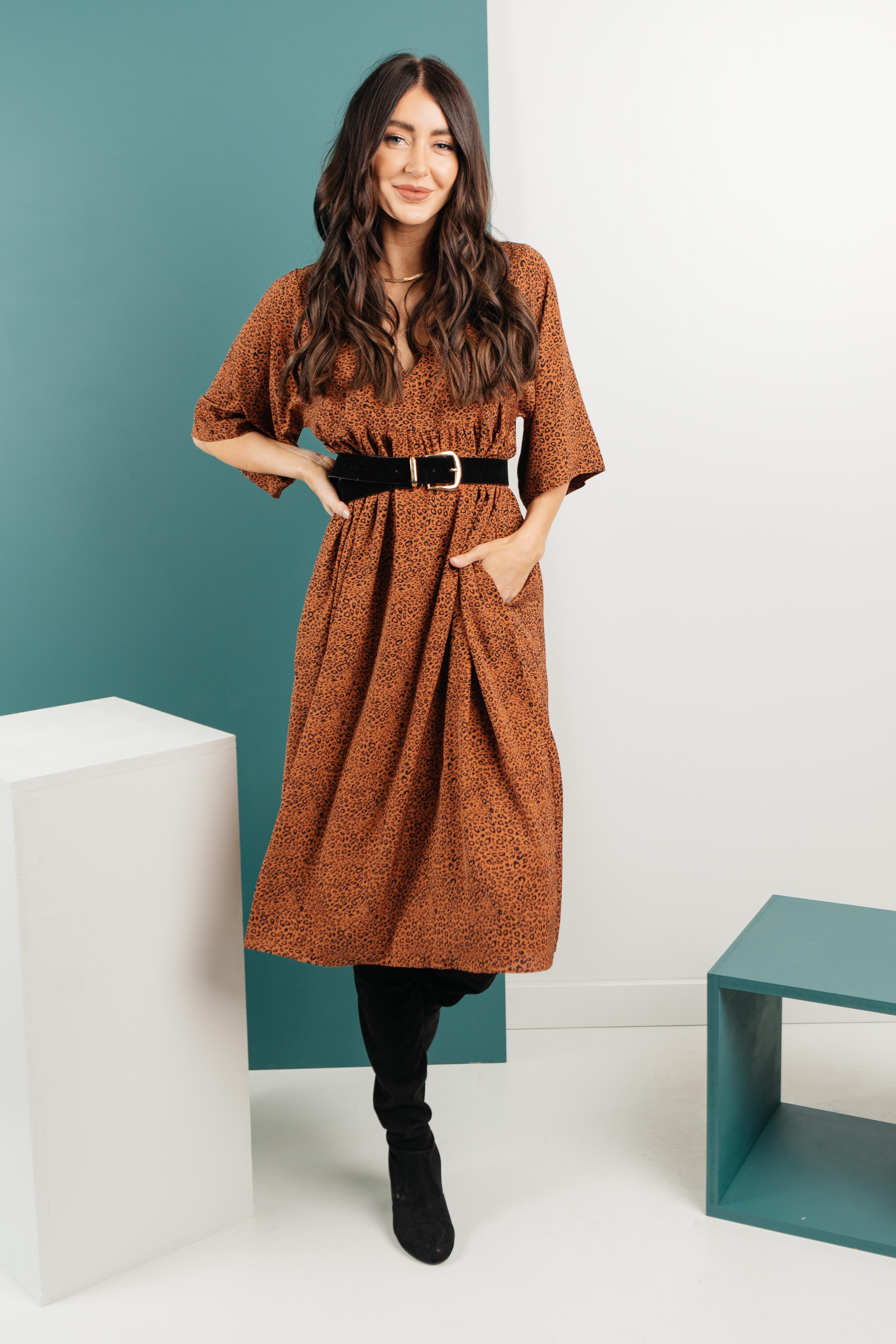 The Vienna Spotted Dress