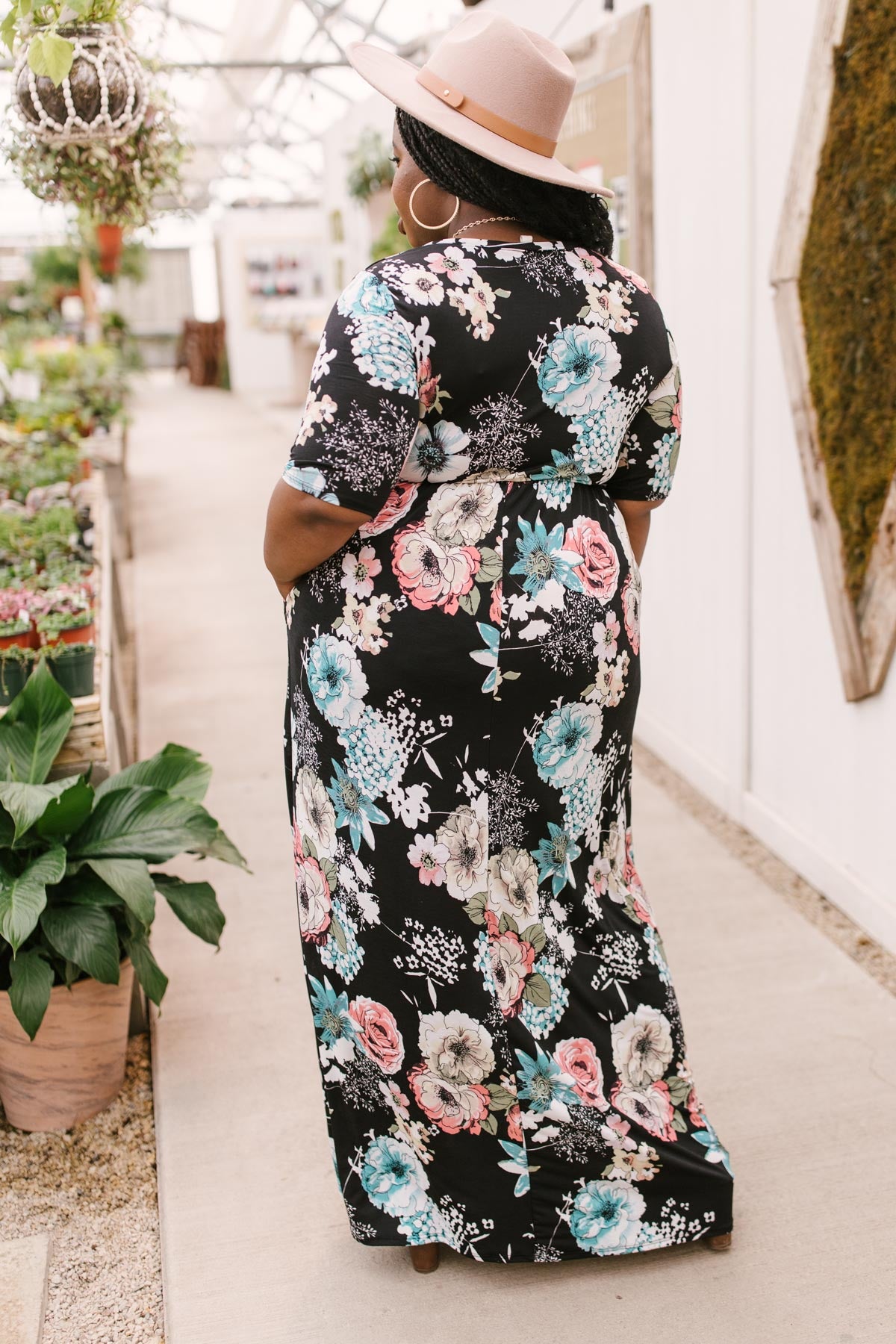 Date Night Maxi in Black