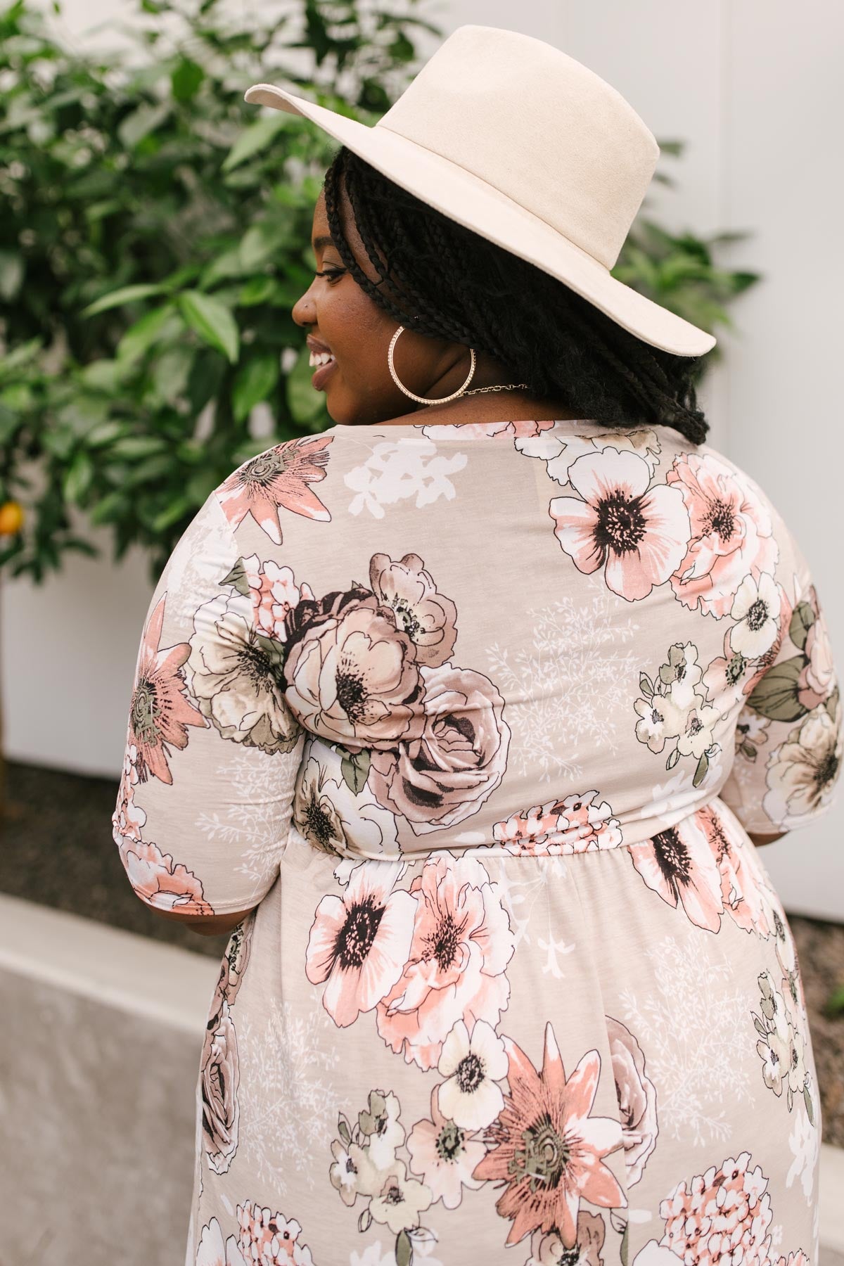 Date Night Maxi in Taupe