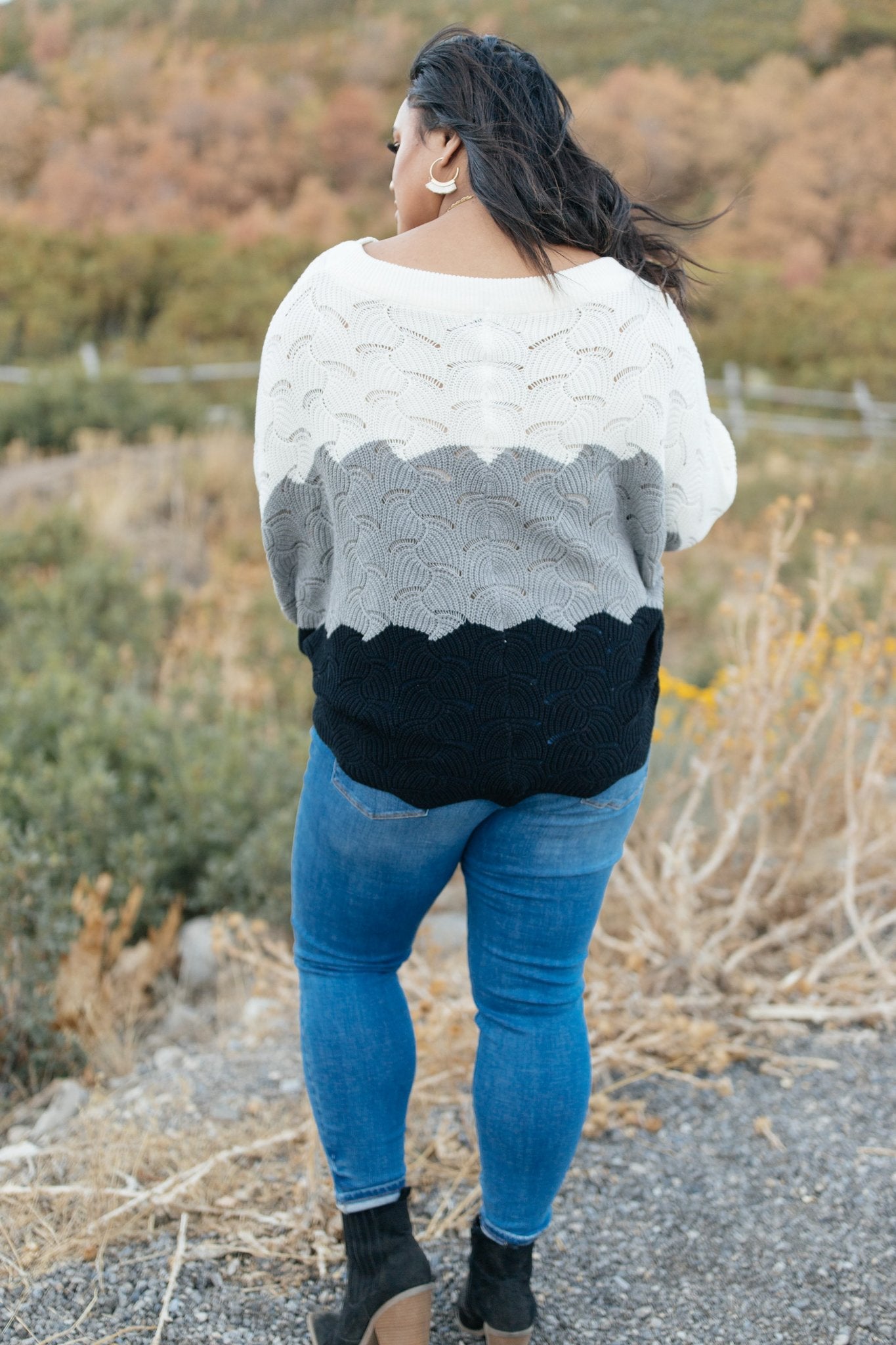 Designed For Details Sweater in Gray