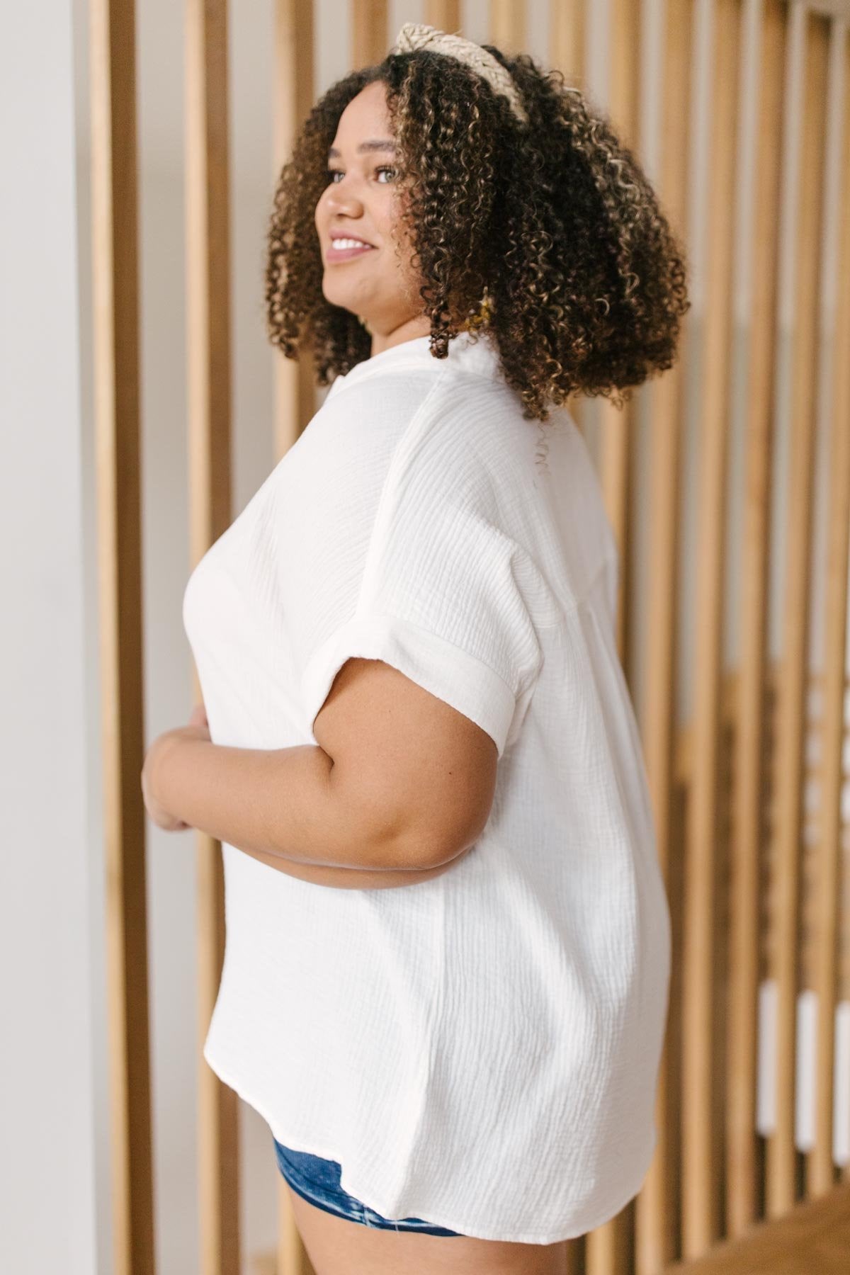 Everyday White Blouse