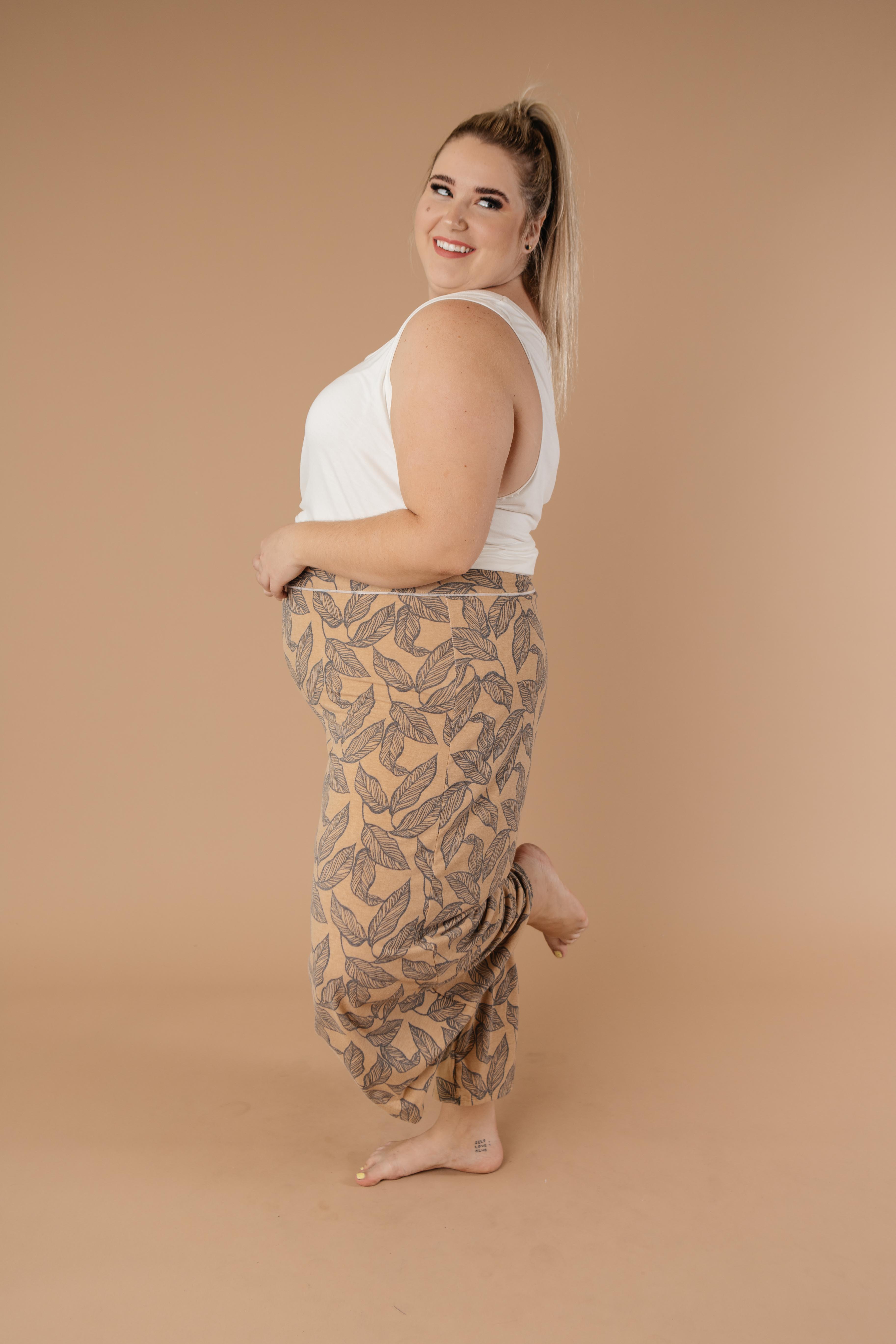 Fallen Leaves Wide Leg Pants