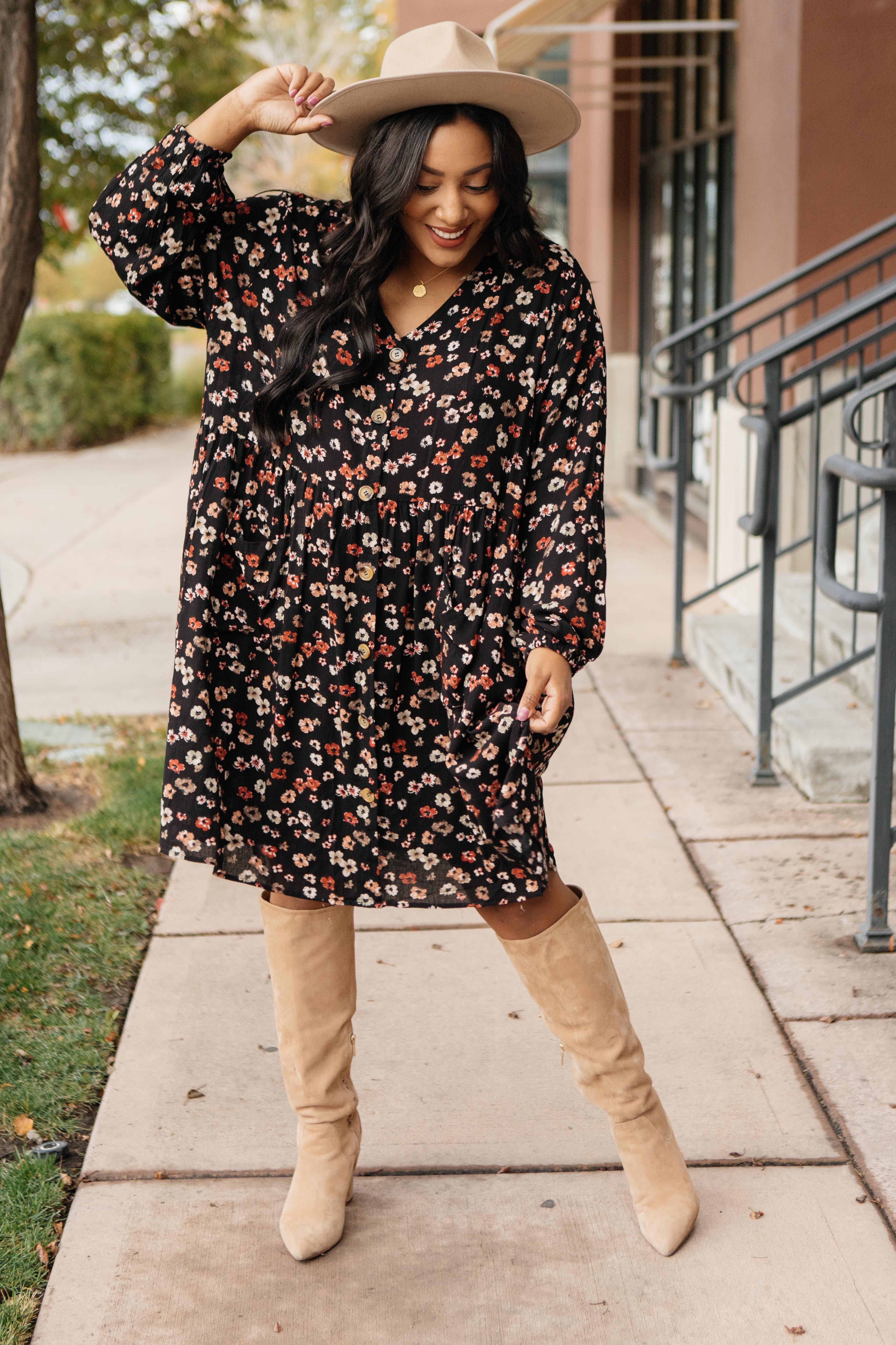 Finesse Floral Dress