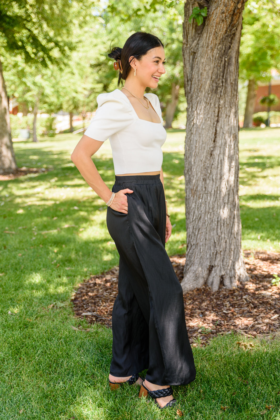 Forever Free Wide Leg Pants