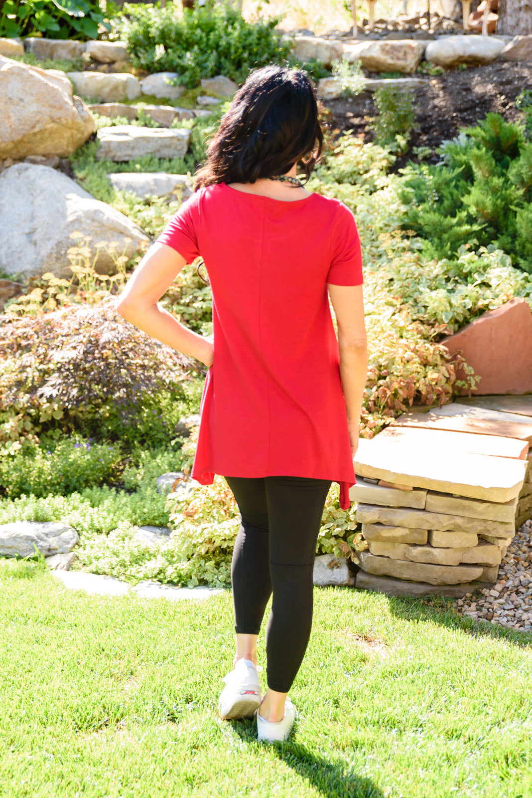 Fresh Feels Top In Red