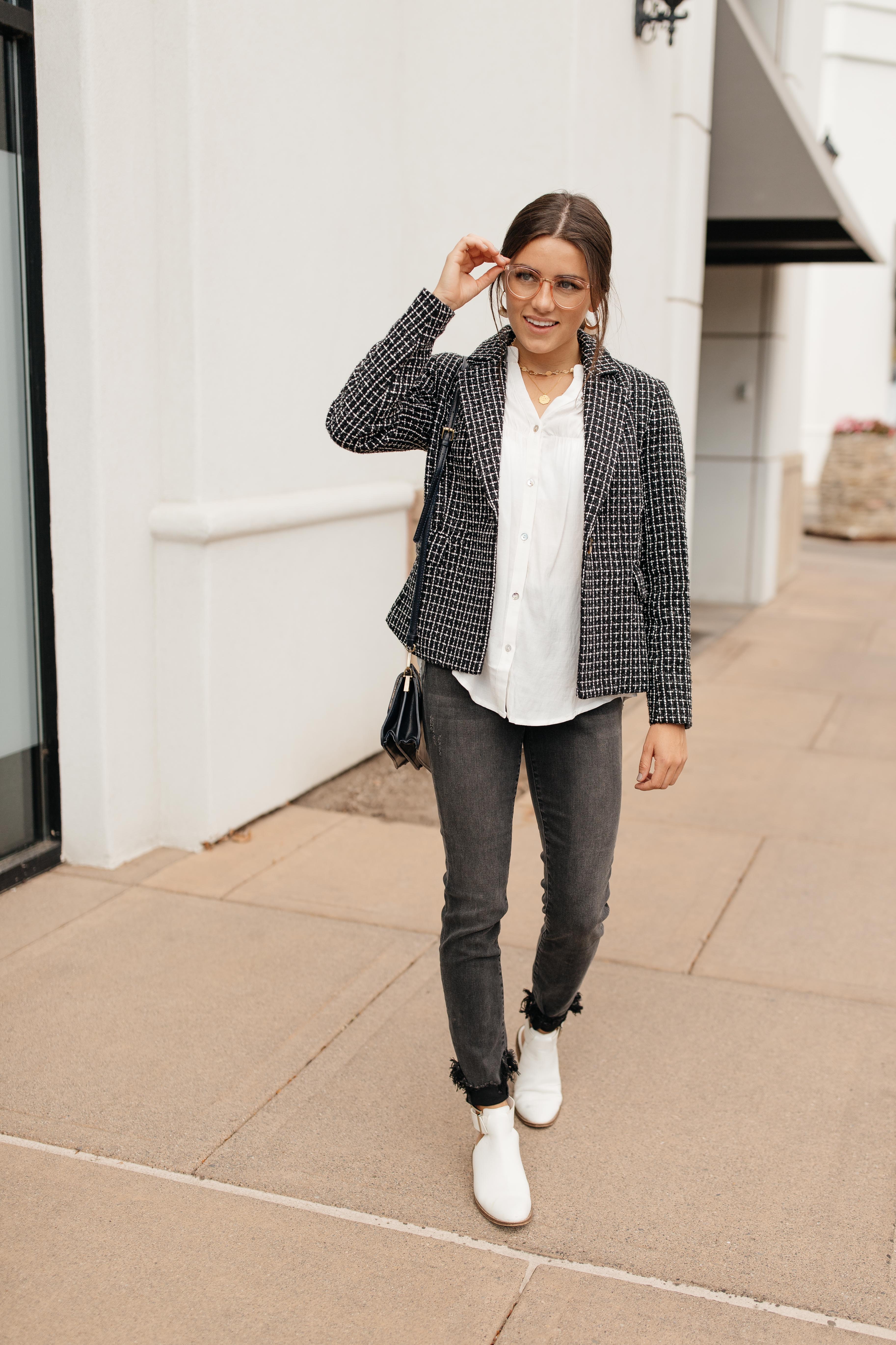 Gather Round Ivory Button Down