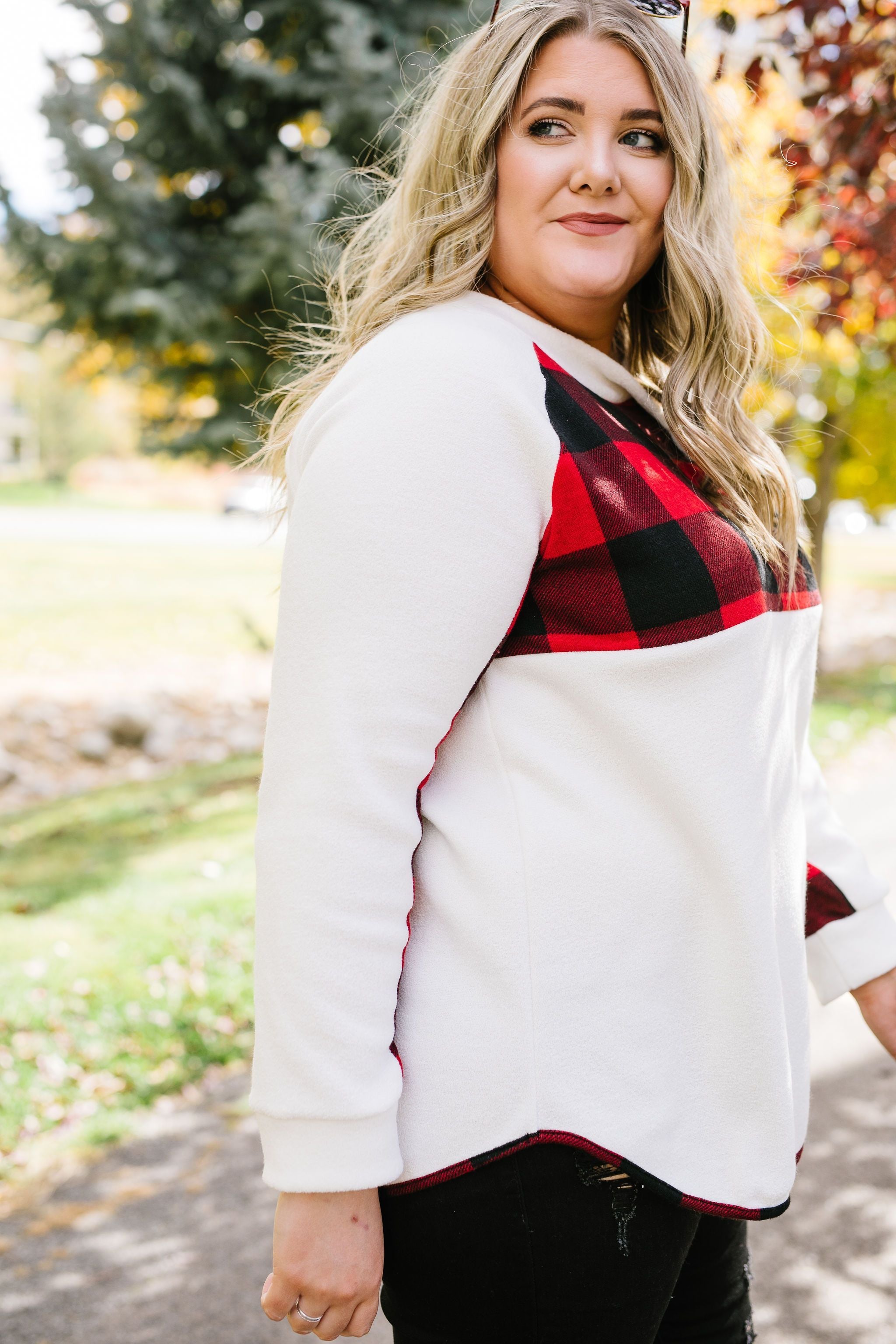 It's Good To Be Plaid Pullover