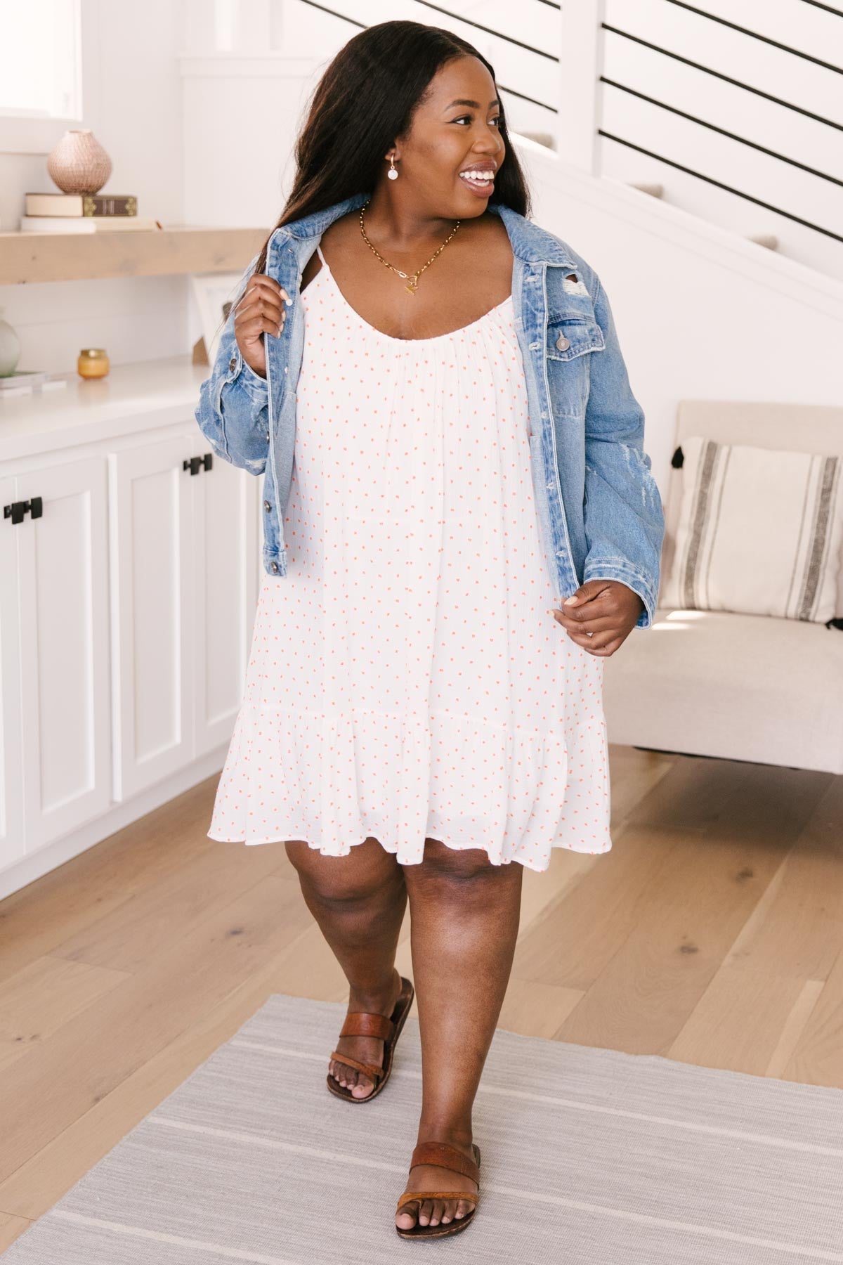 Little Sweetheart Polka Dot Sundress
