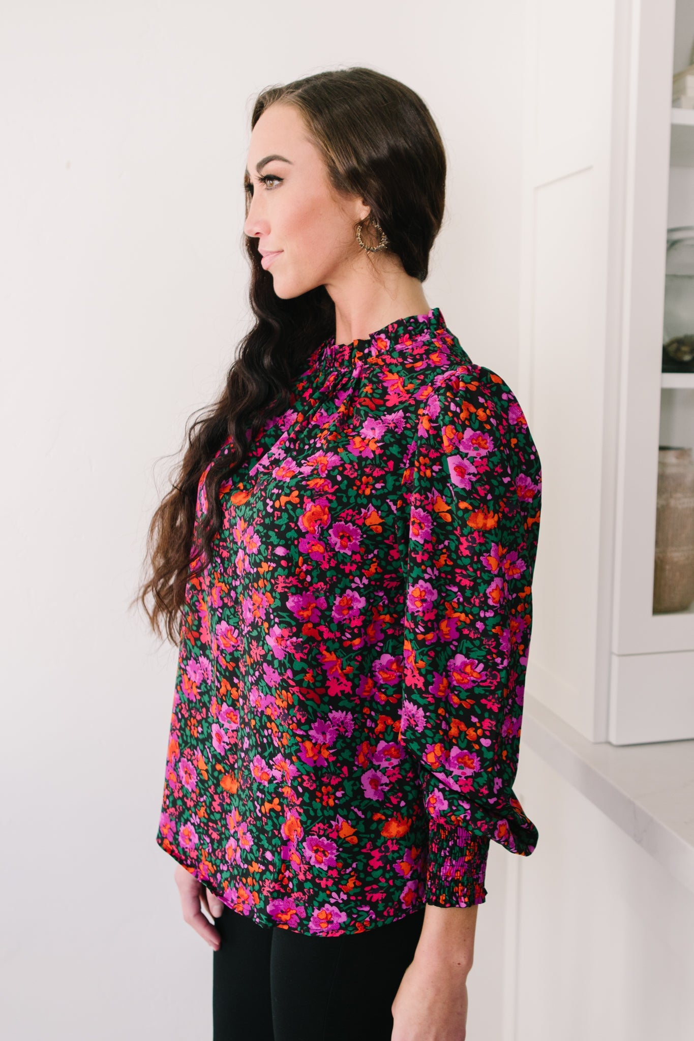 Lush In Floral Blouse