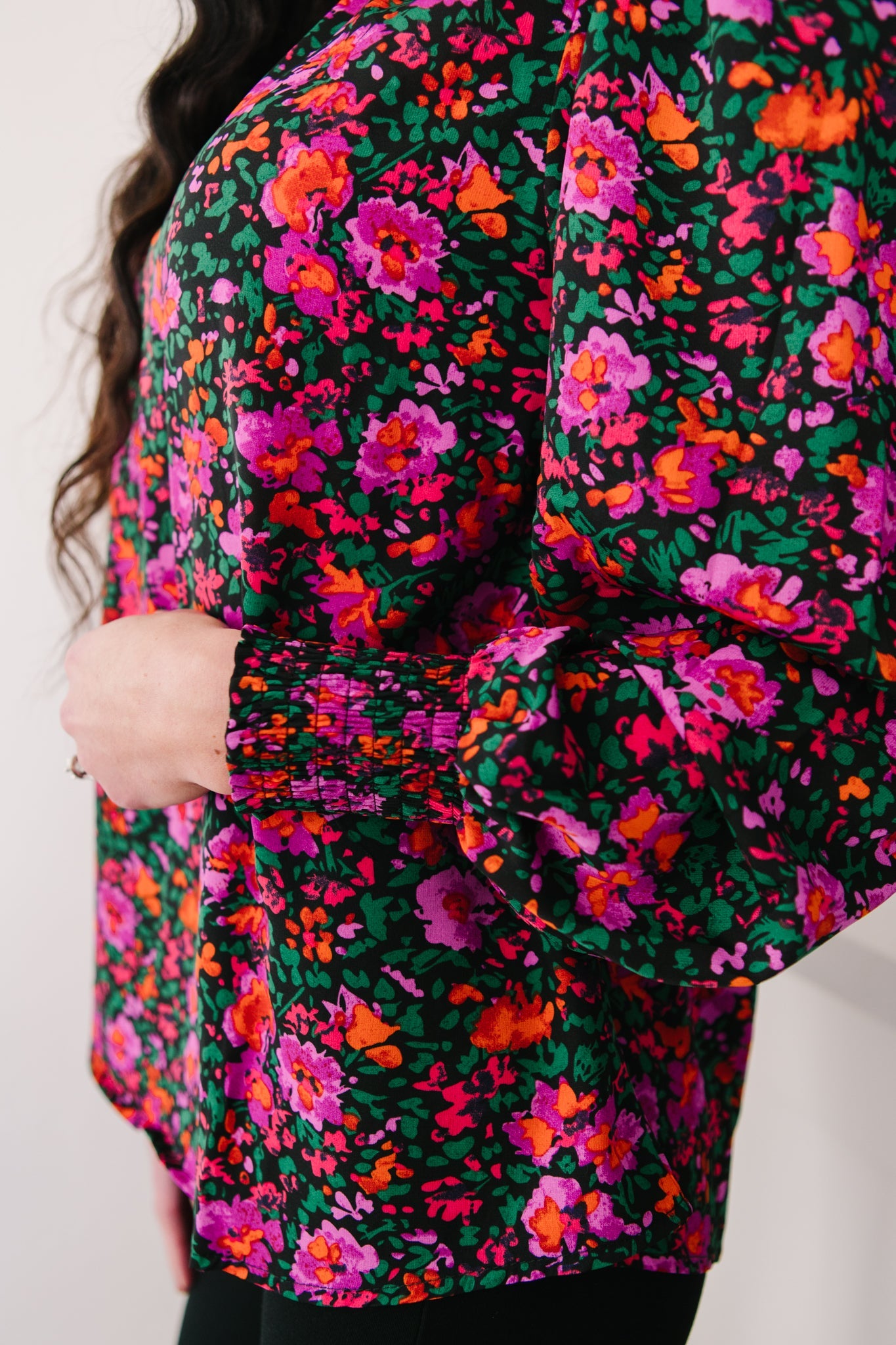 Lush In Floral Blouse