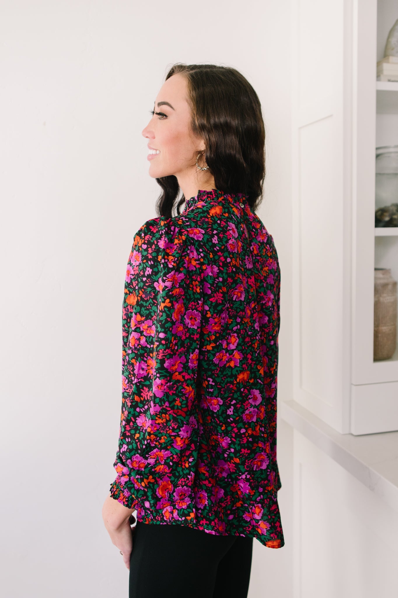 Lush In Floral Blouse