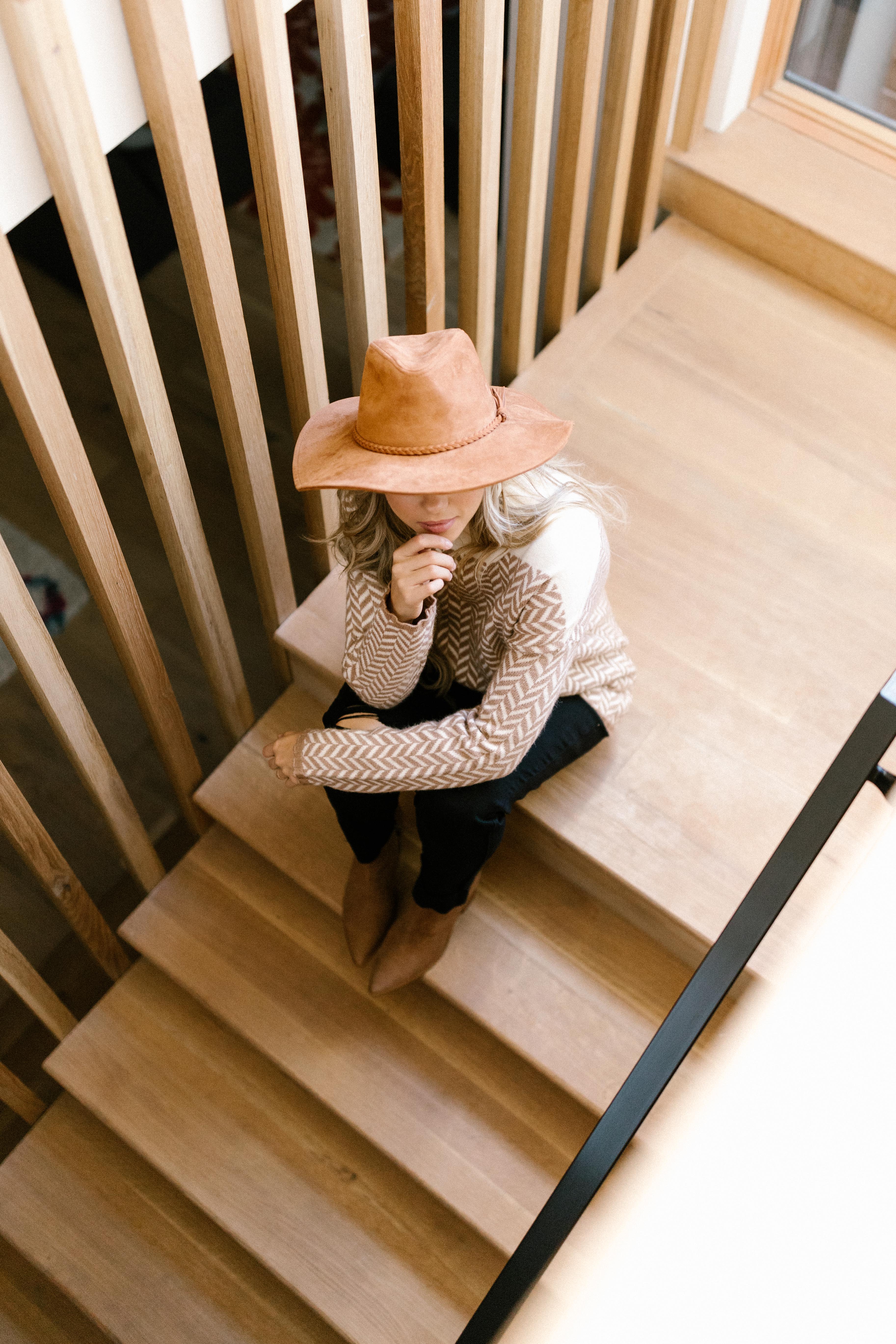 Mess With Your Mind Sweater in Mocha