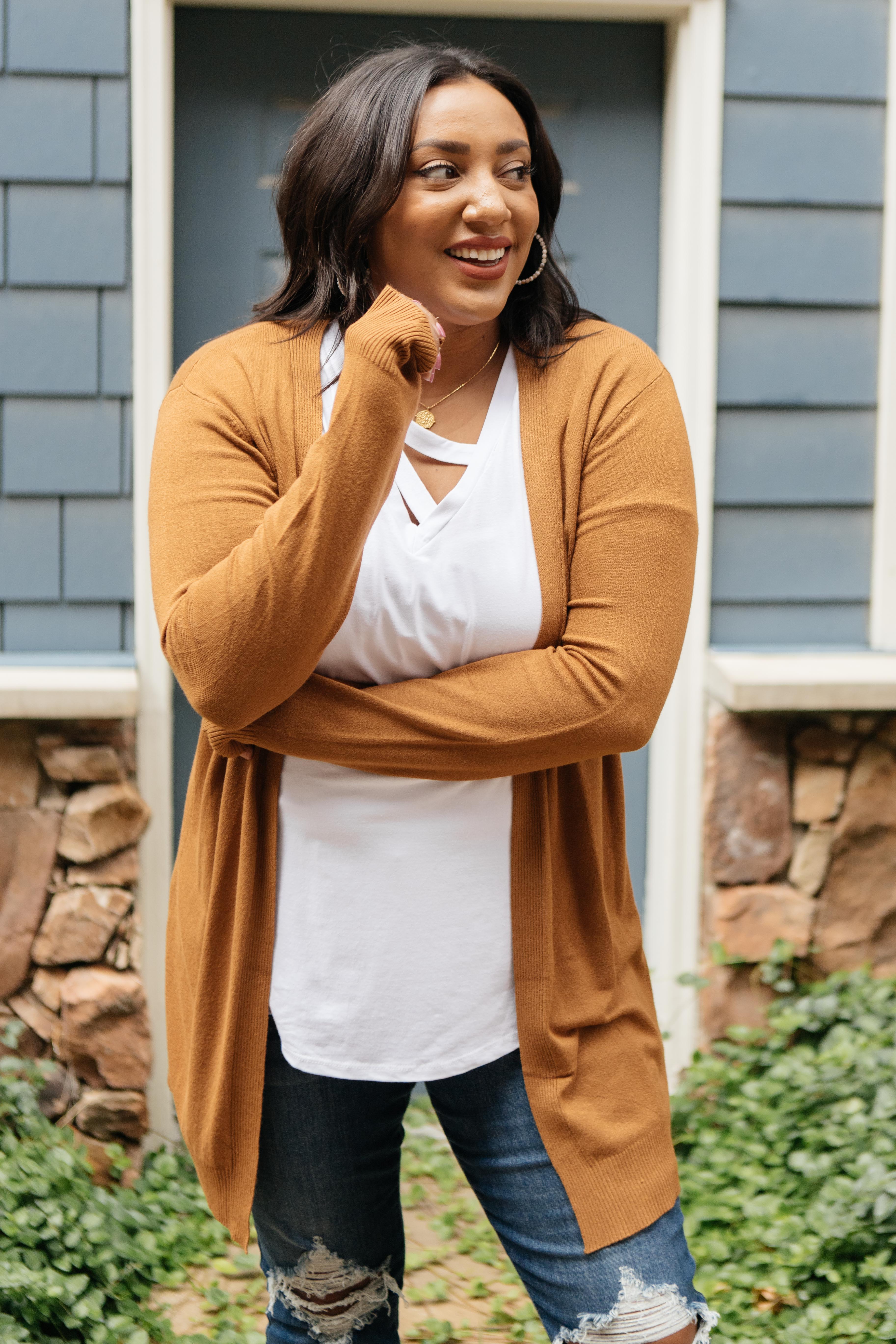 Million Dollar Caramel Cardigan