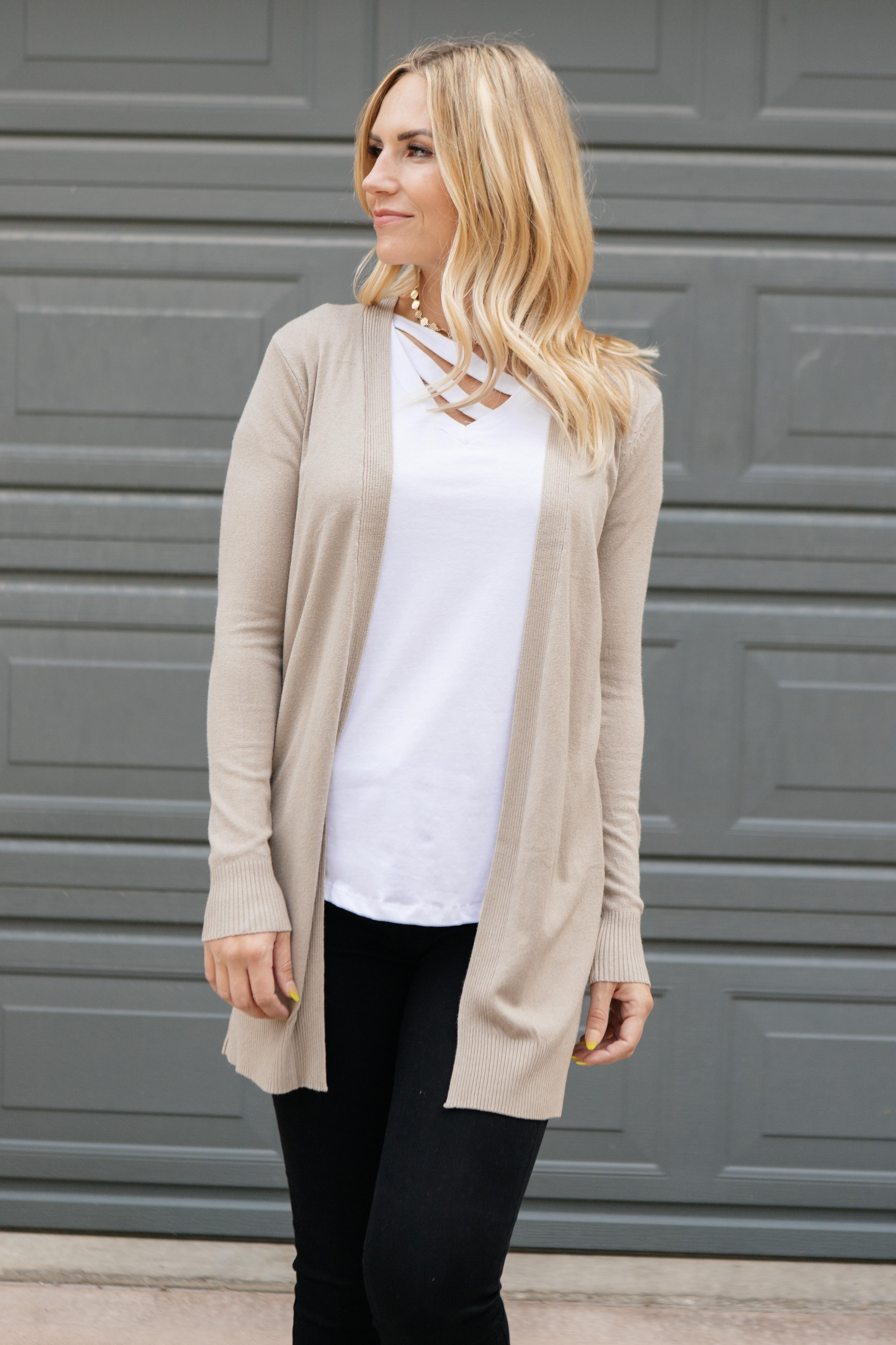 Million Dollar Oat Cardigan