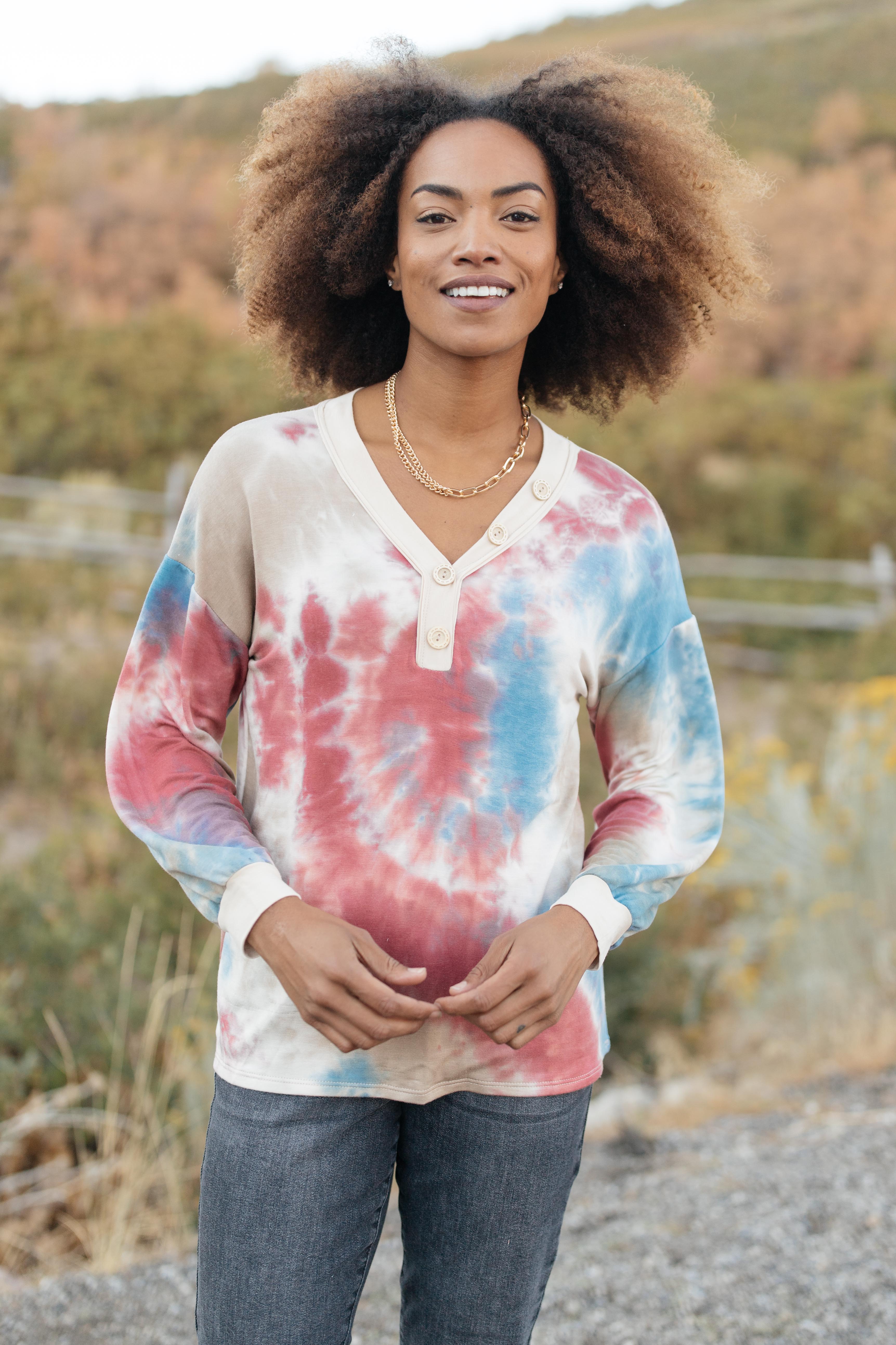 New Haven Tie Dye Top