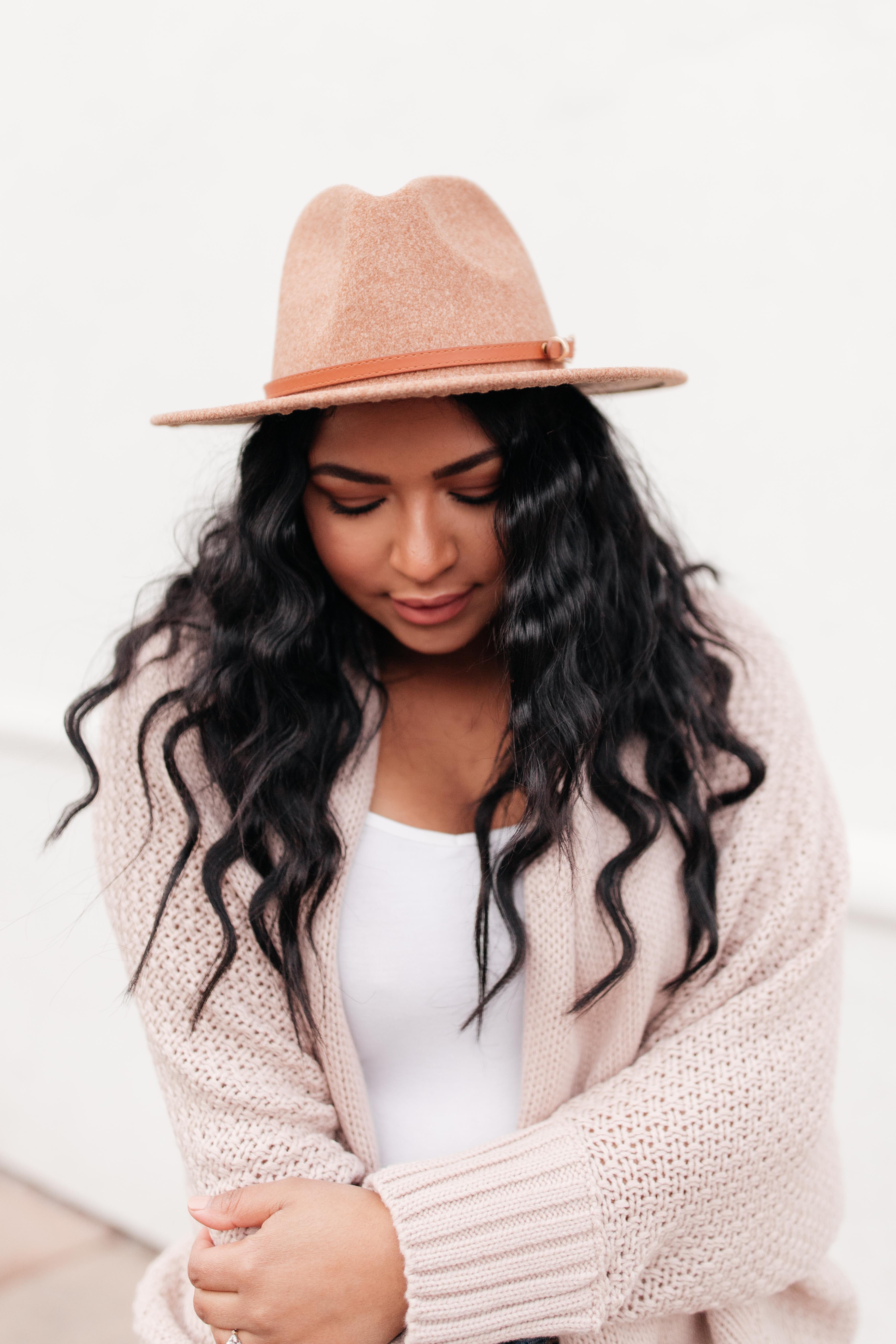 Year-Round Flat Brim Hat