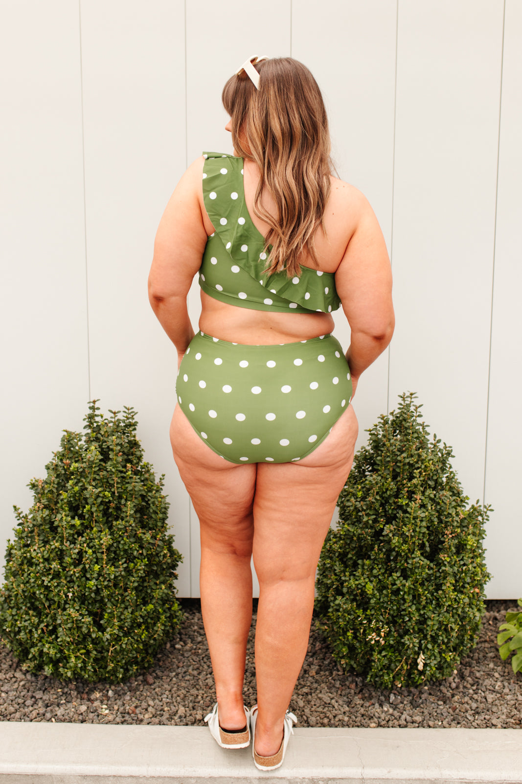 Polka Dot Oasis Swimsuit Top