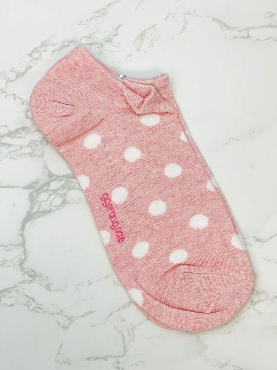 PREORDER: Large Polka Dot Low Cut Socks in Two Colors