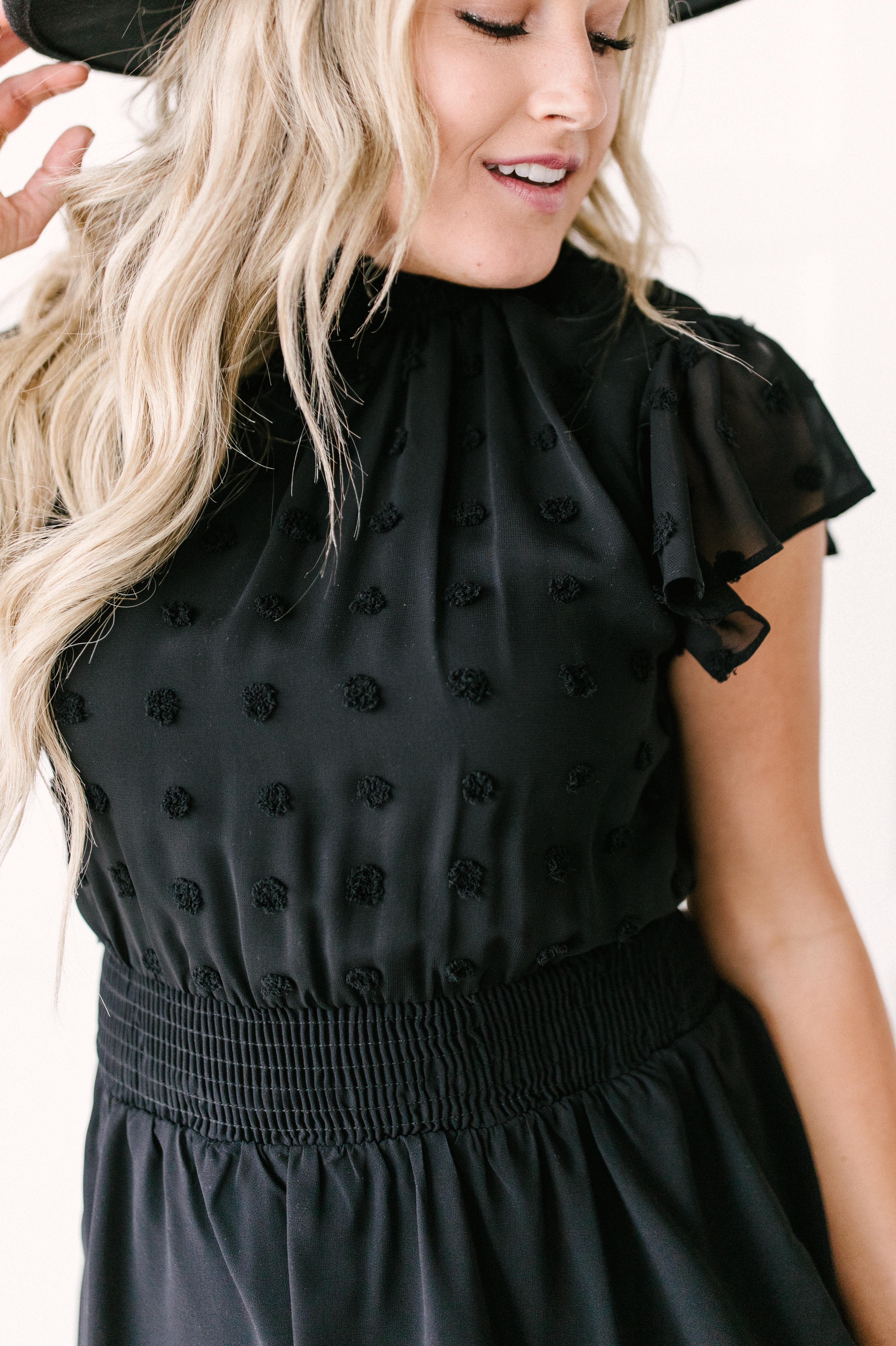 Proper Polka Dot Dress