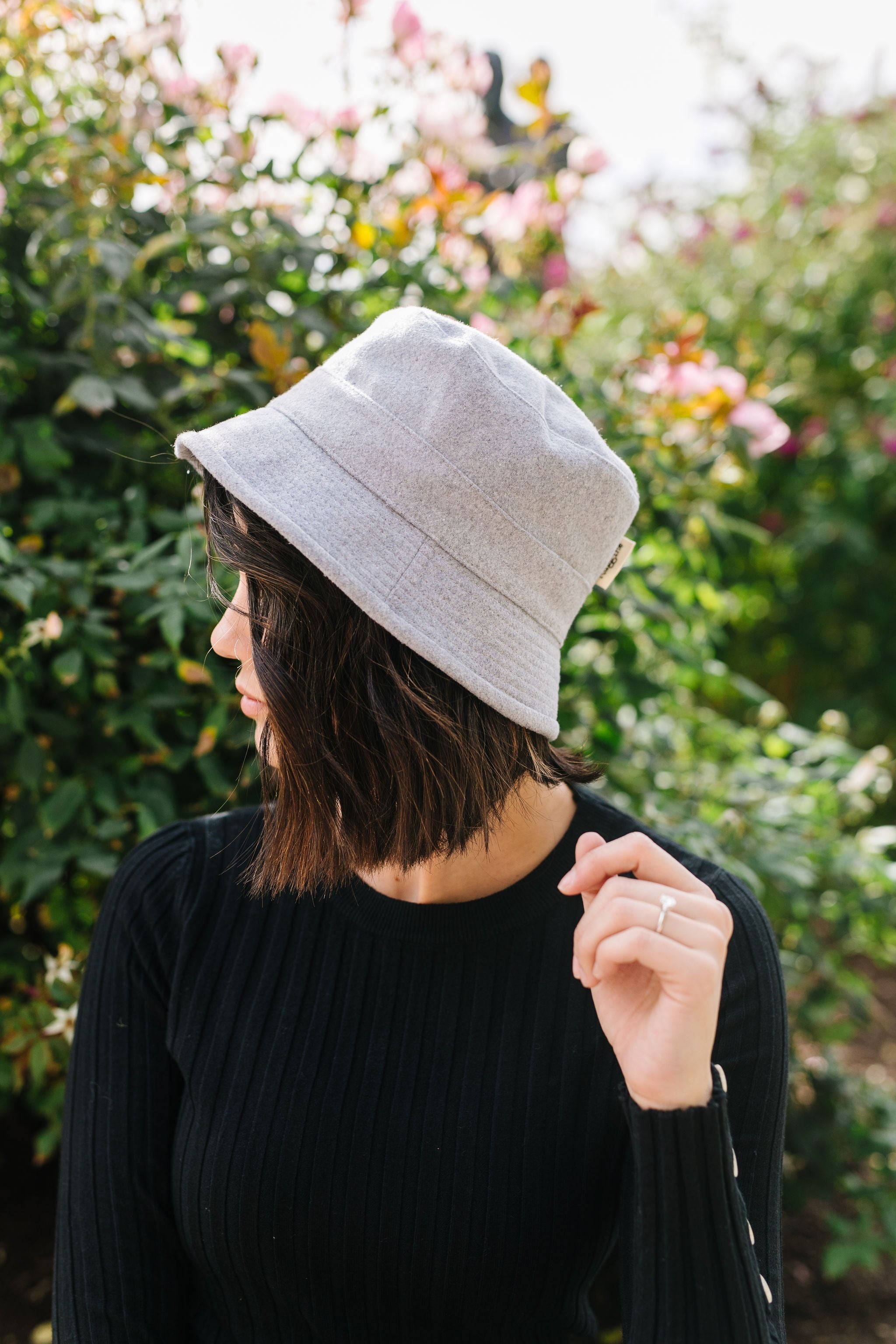 Reversible Plaid Print Bucket Hat