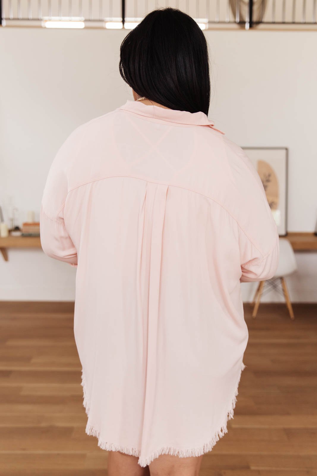 Riverside Button Up in Pink