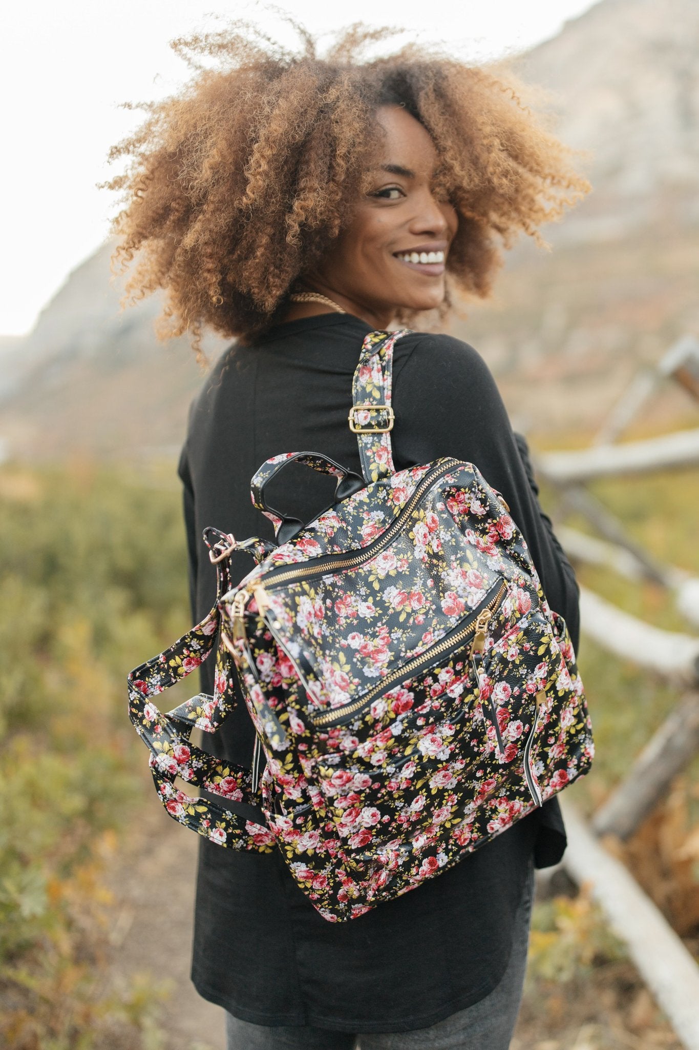 Rockin' Rose Backpack