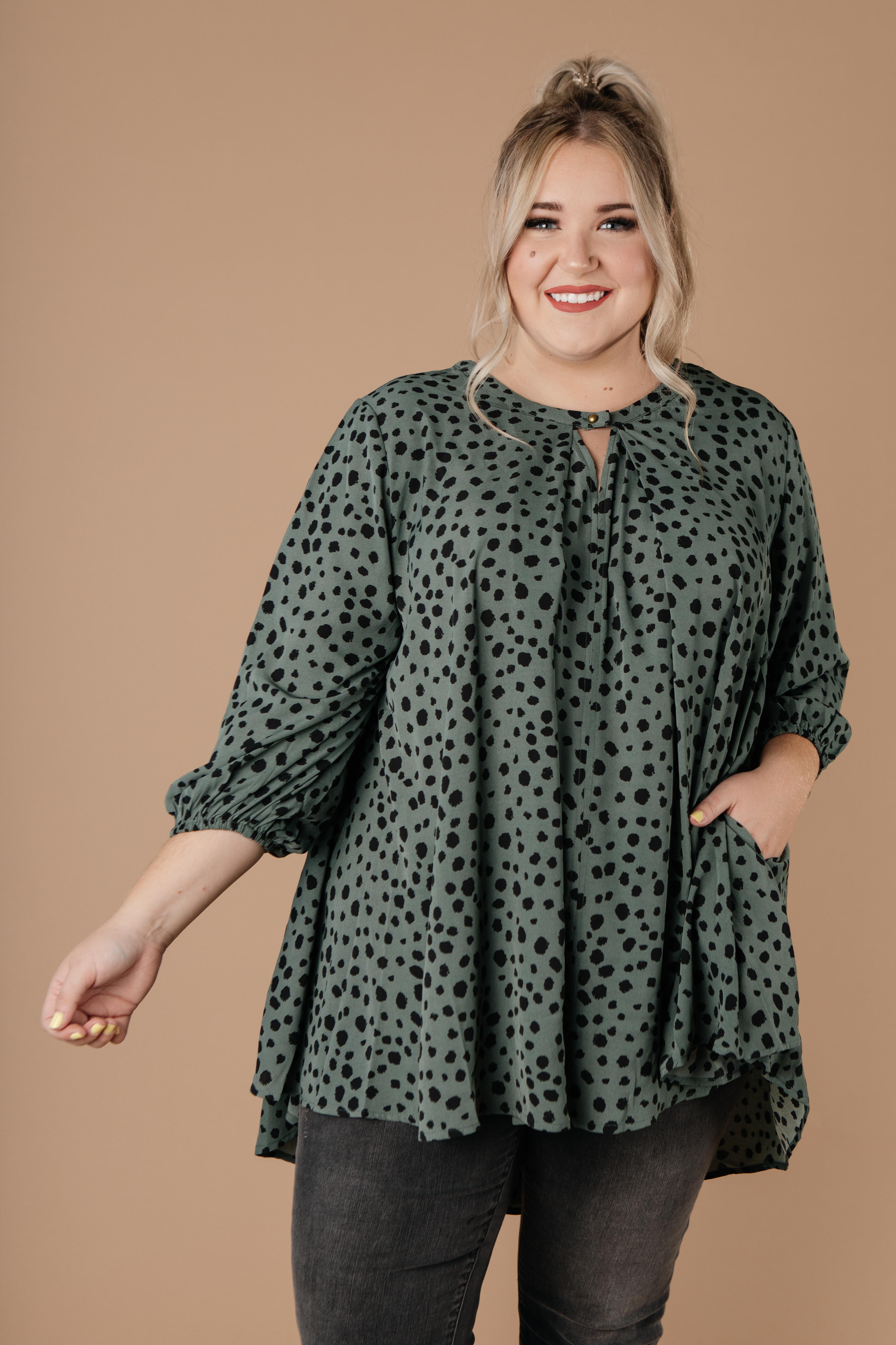 Spruce Dalmatian Spot Tunic