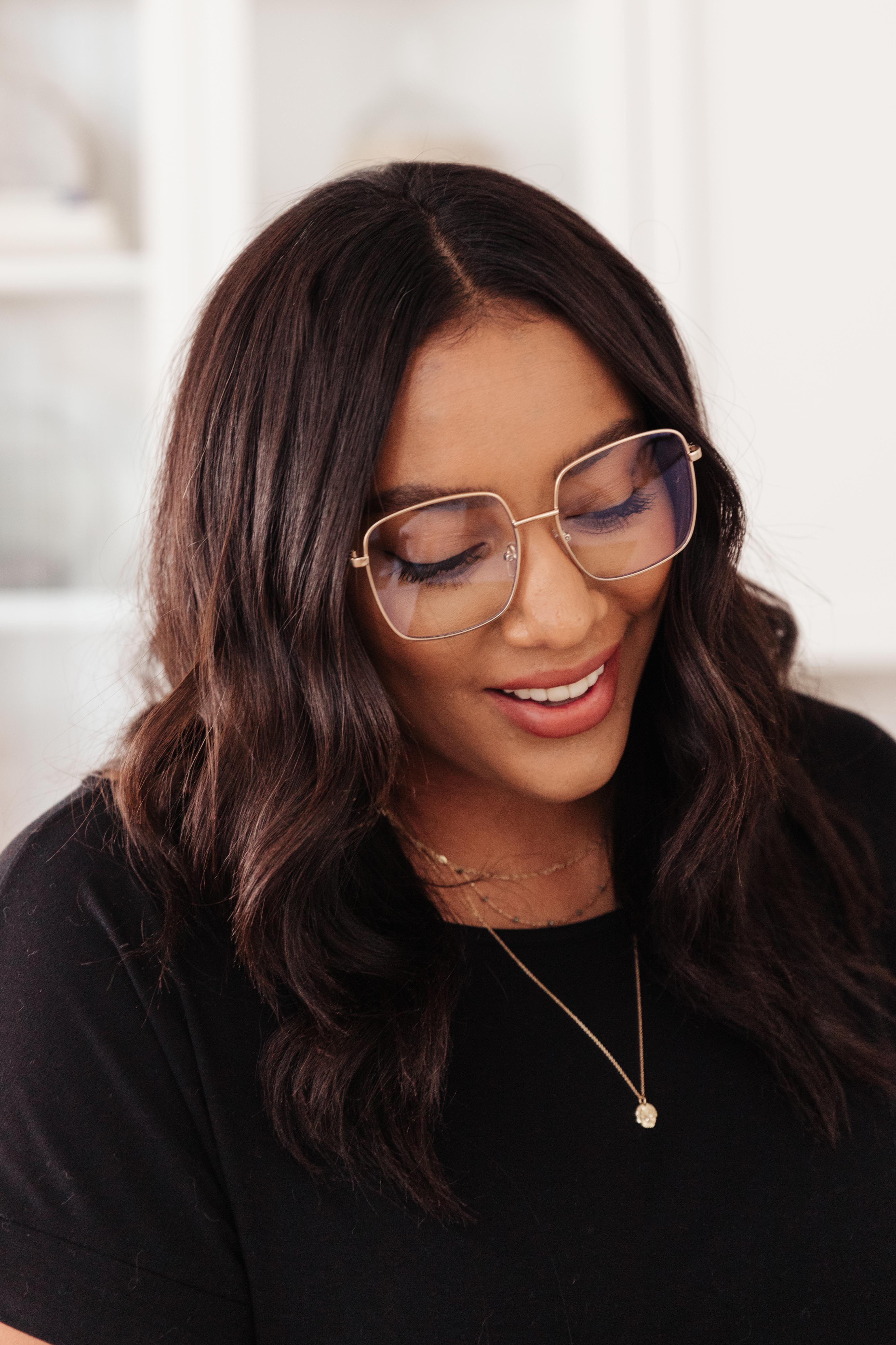 Squared Away Blue Light Glasses