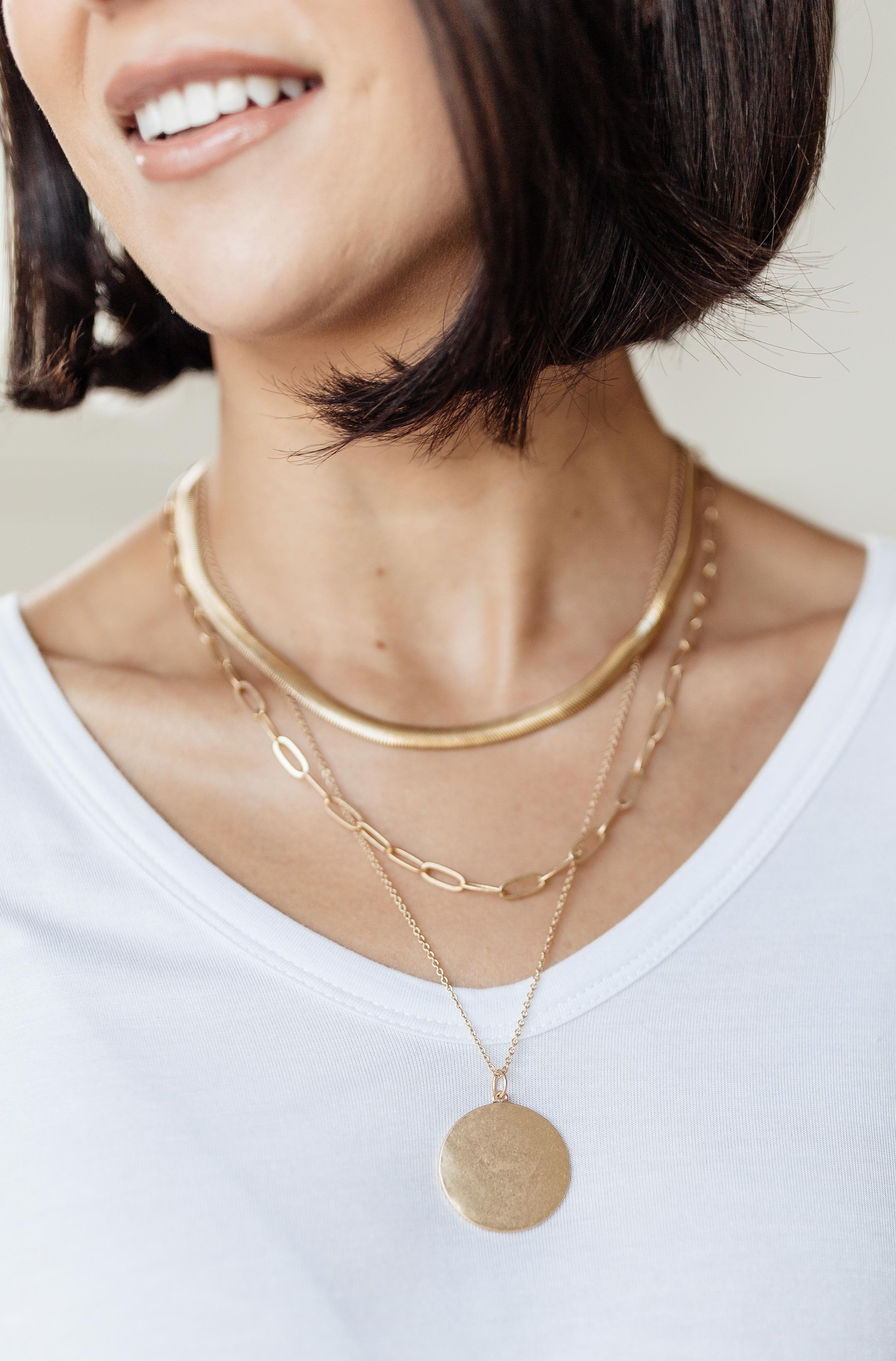 Stacked Up With Chains Necklace