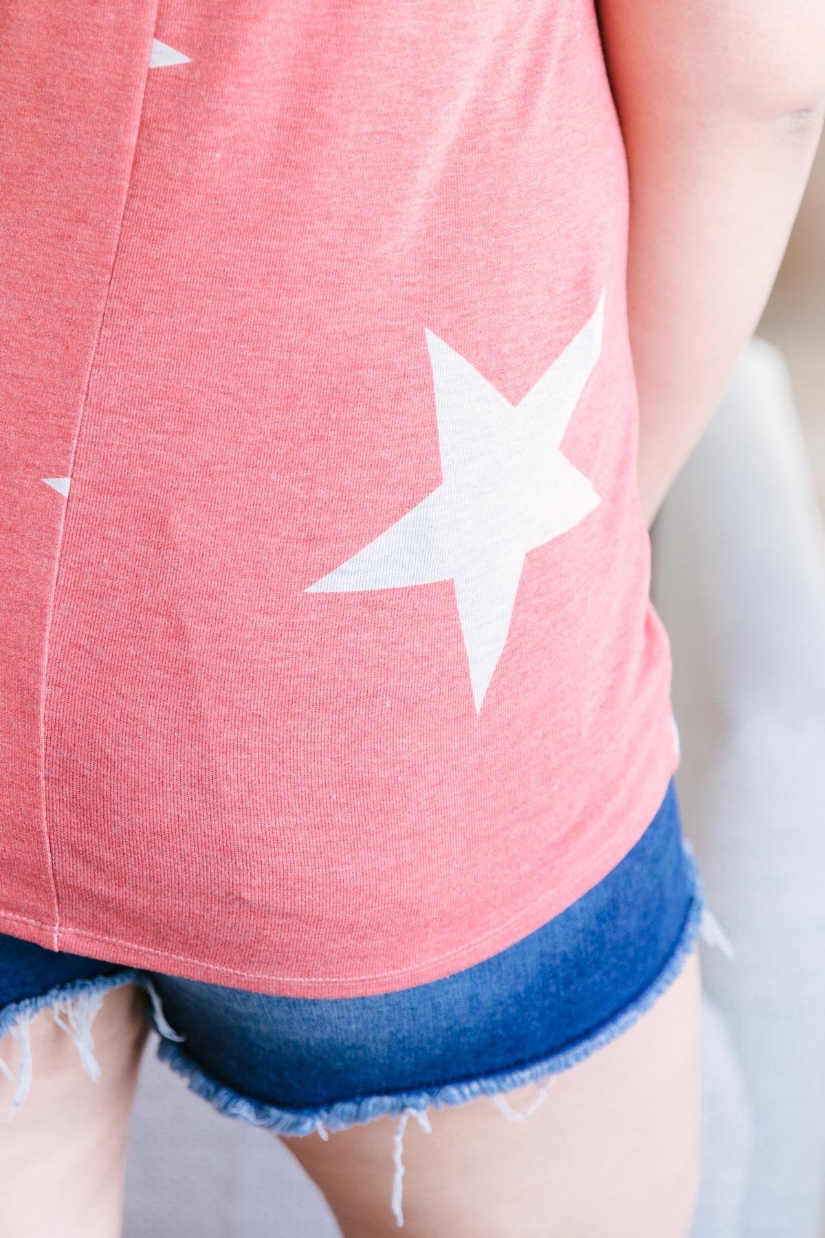 Star Player Top In Red