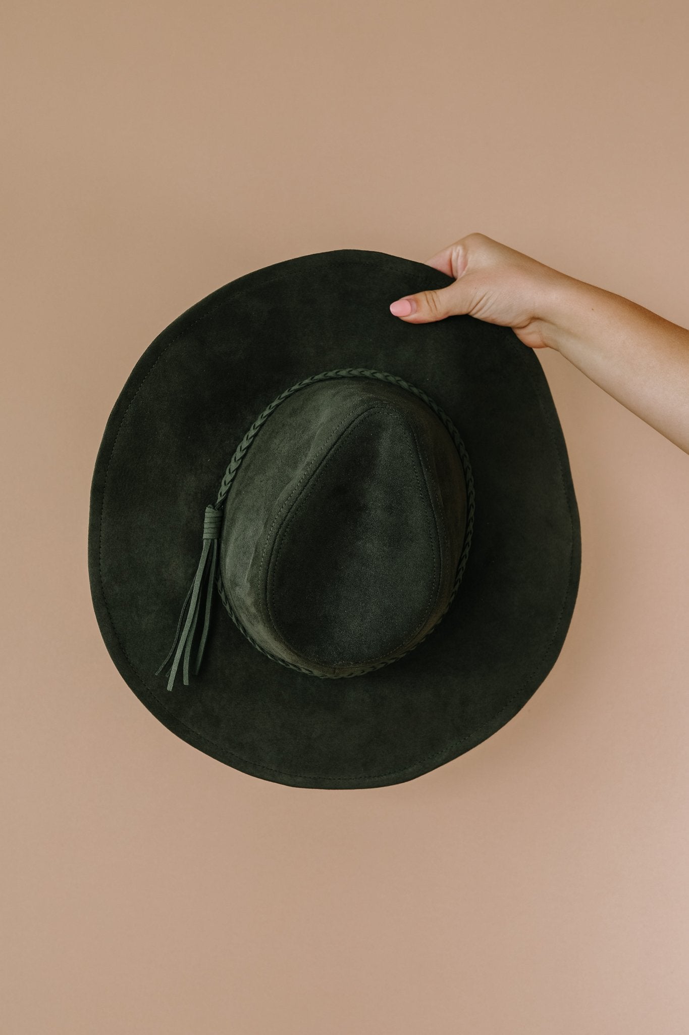 Suede In The Shade Hat In Olive