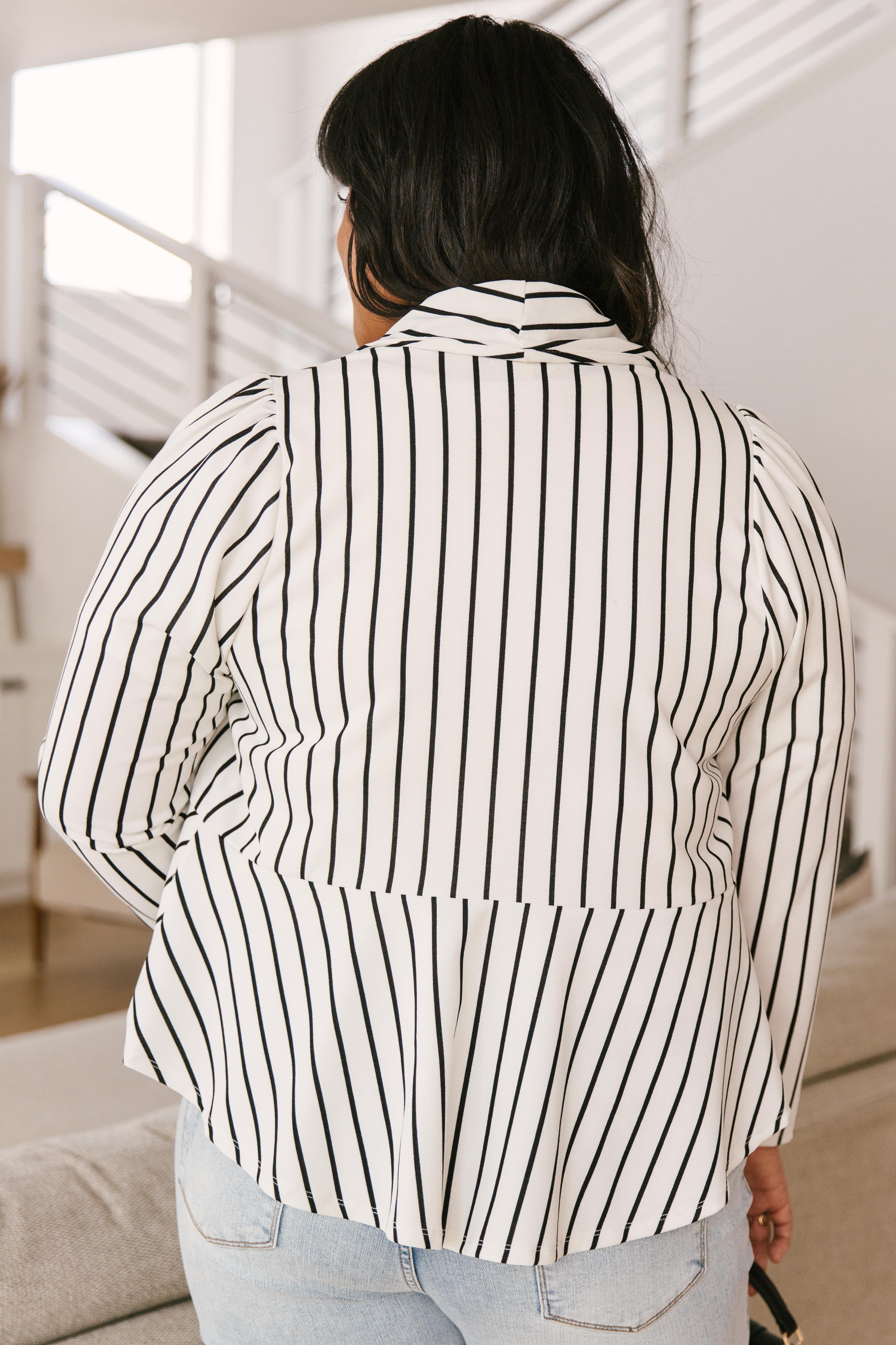 Summer Stripes Blazer