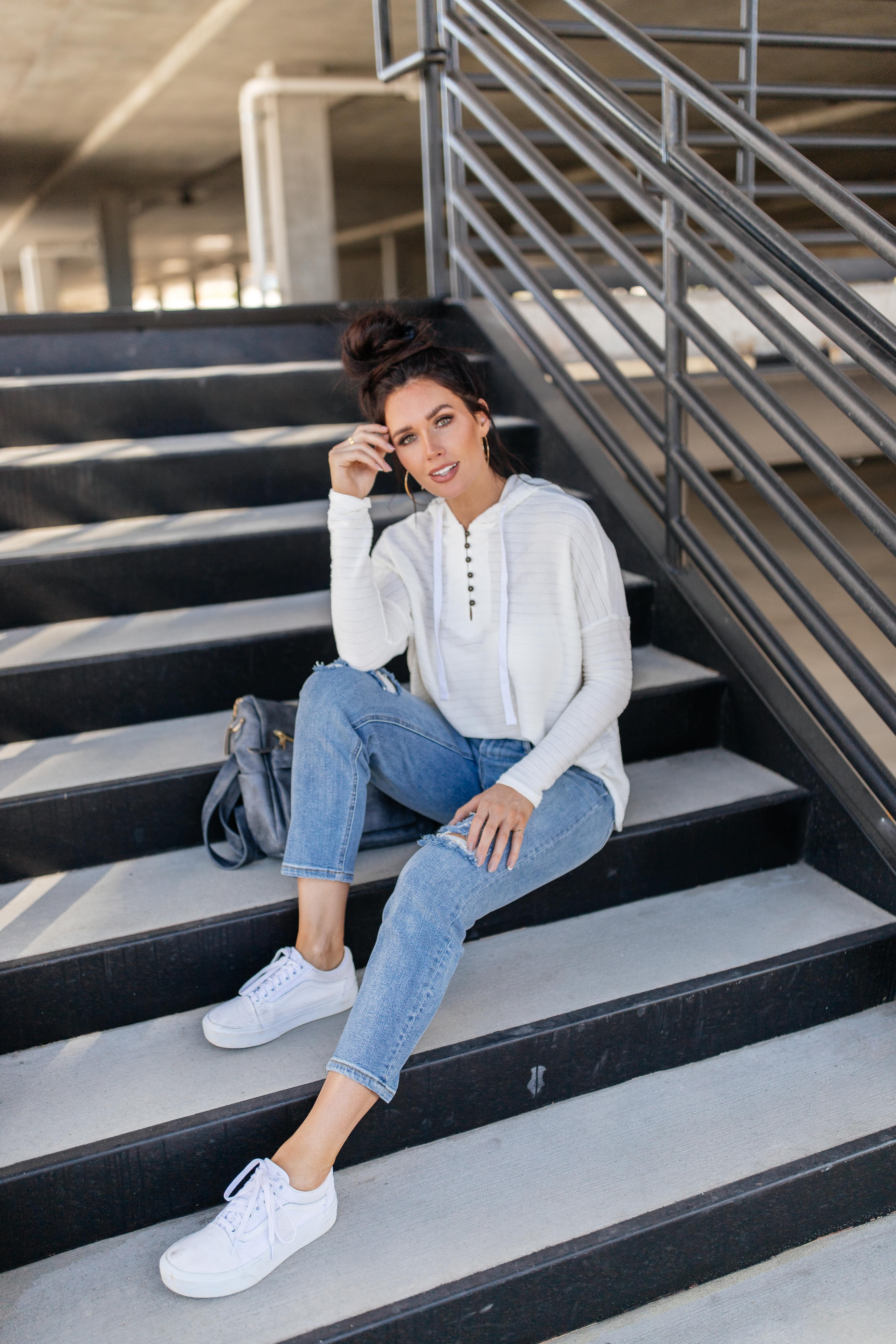 Super Soft Ribbed Hoodie