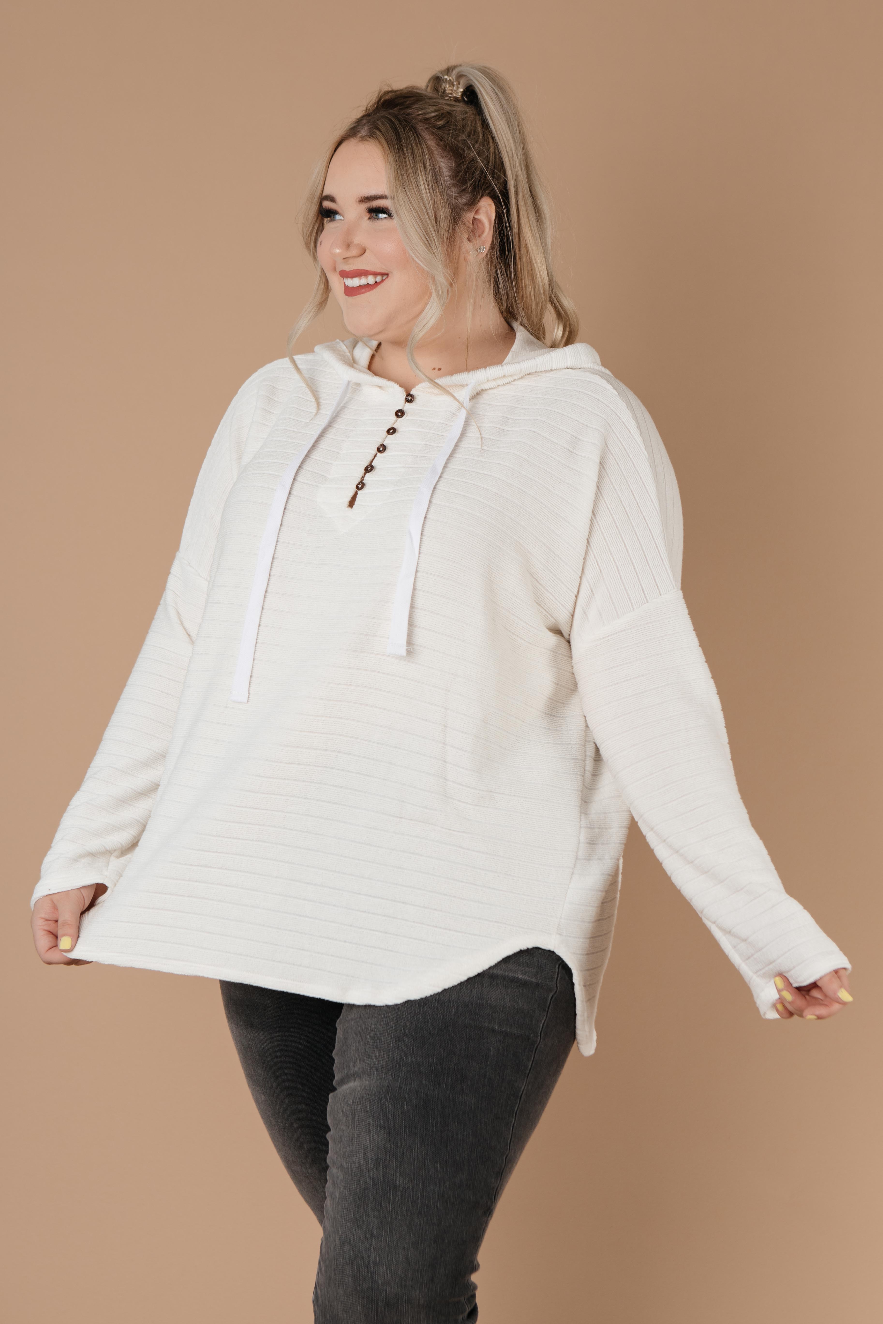 Super Soft Ribbed Hoodie