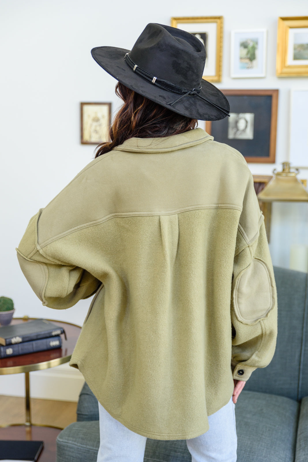 Tell My Story Button Up Shacket