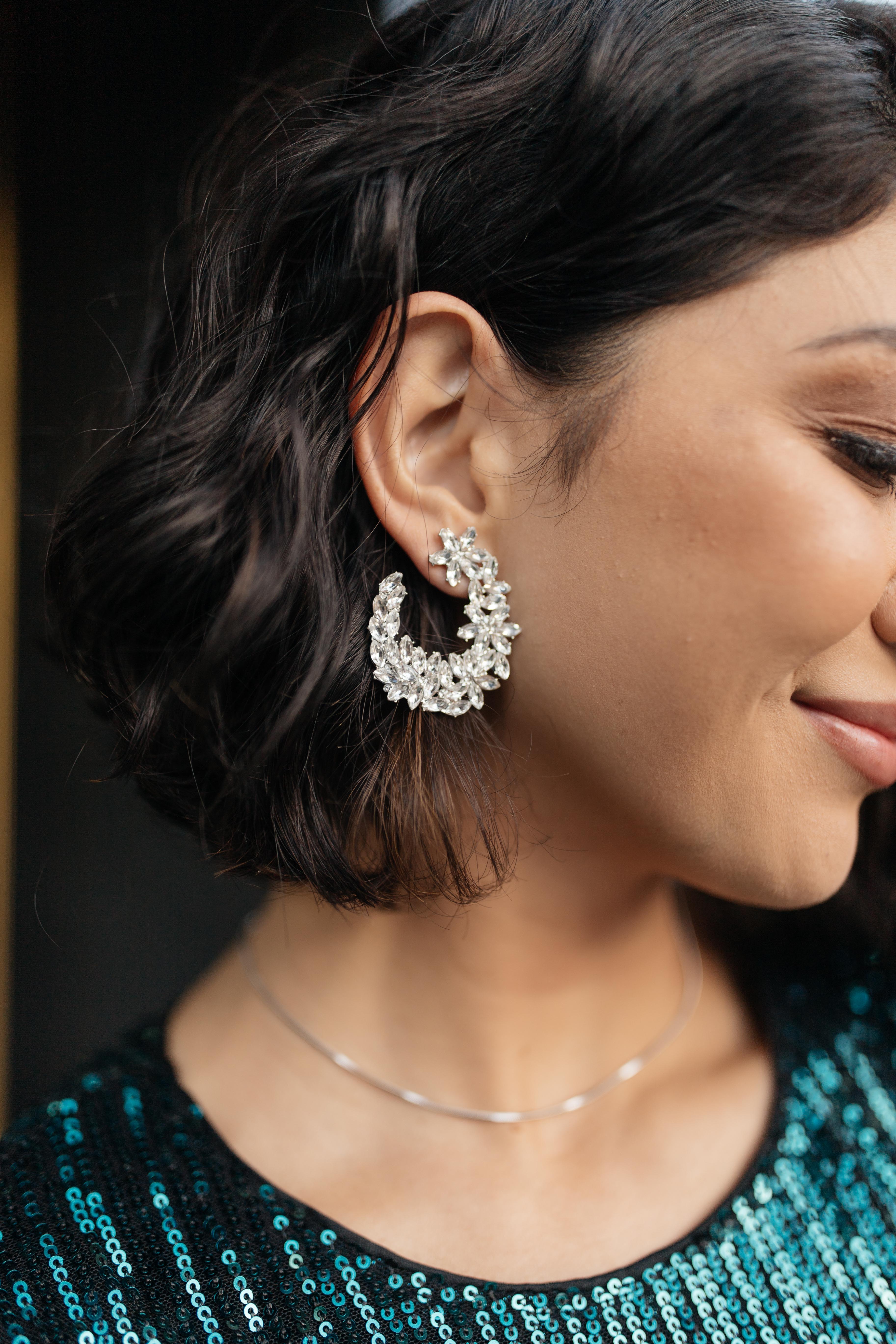 The Crystal Wreath Earrings
