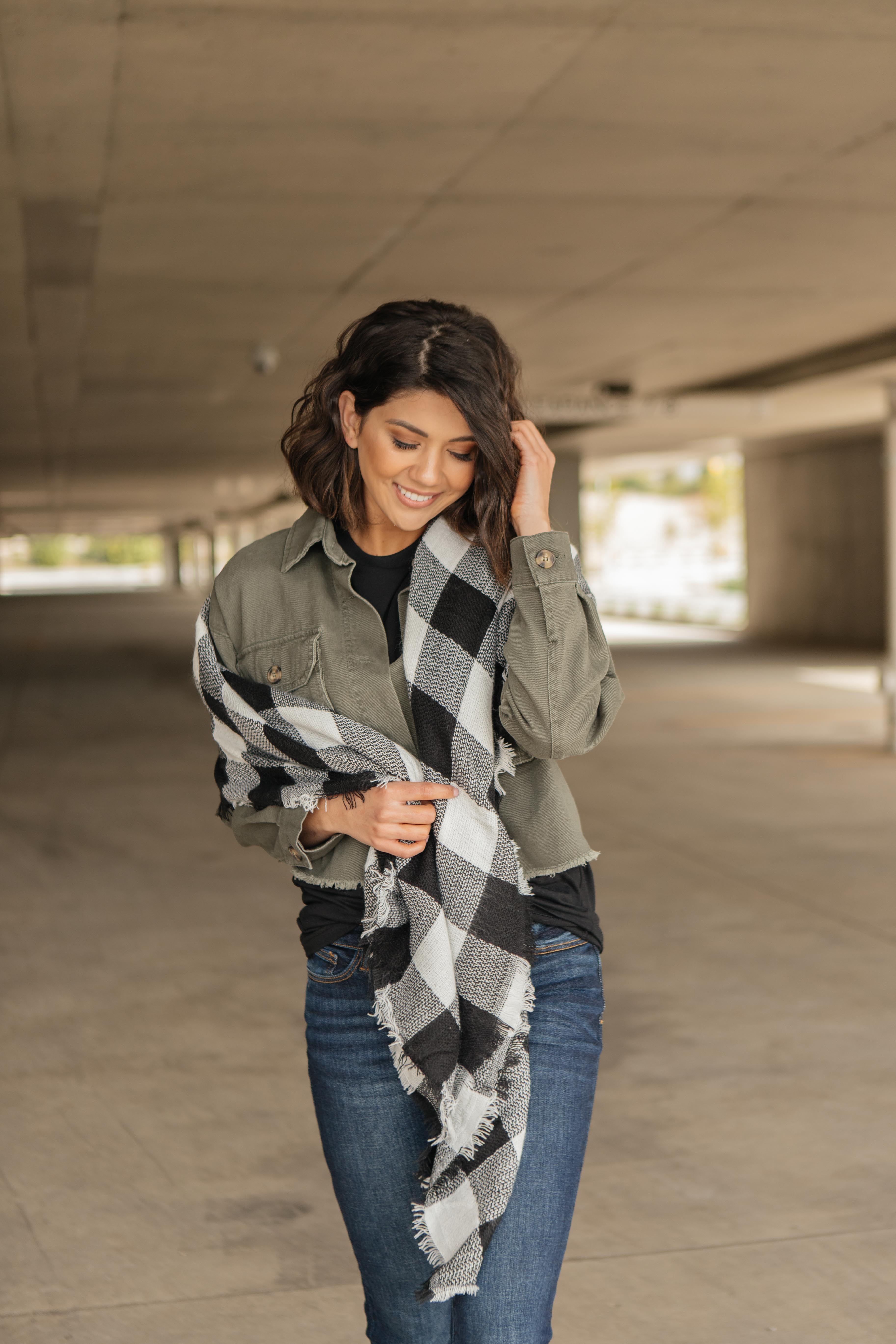 The Good The Plaid & The Lovely Scarf