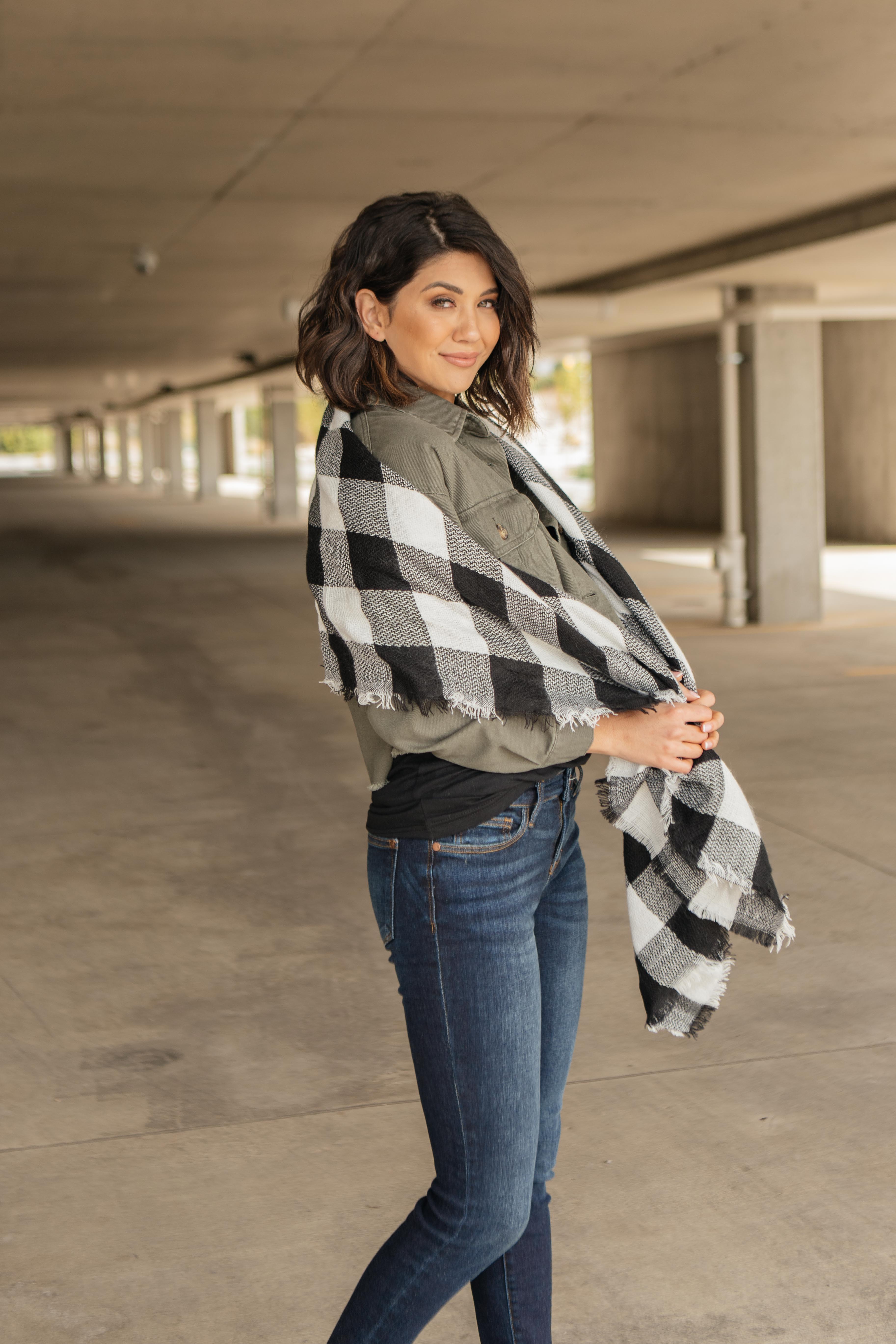 The Good The Plaid & The Lovely Scarf