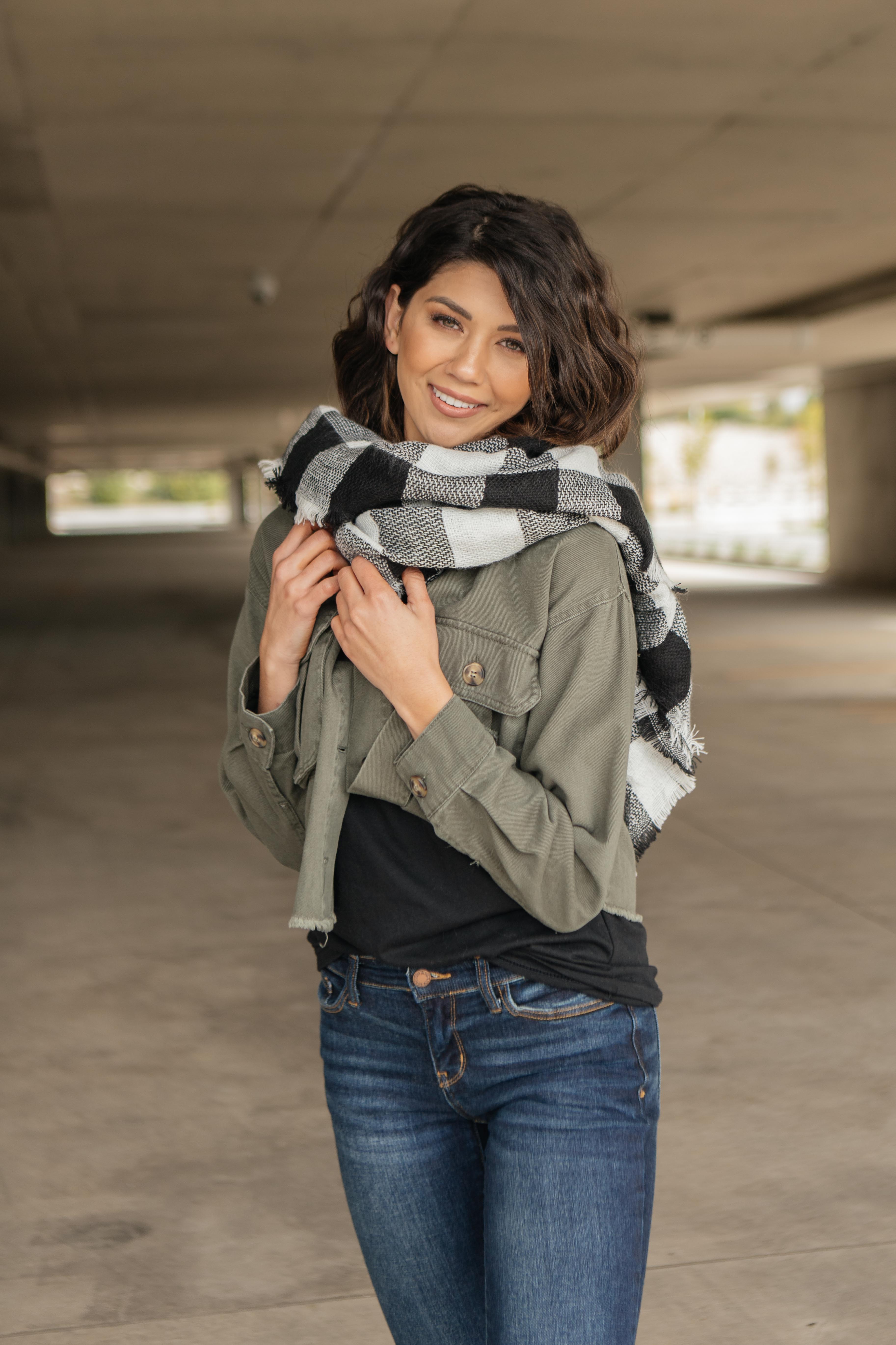 The Good The Plaid & The Lovely Scarf