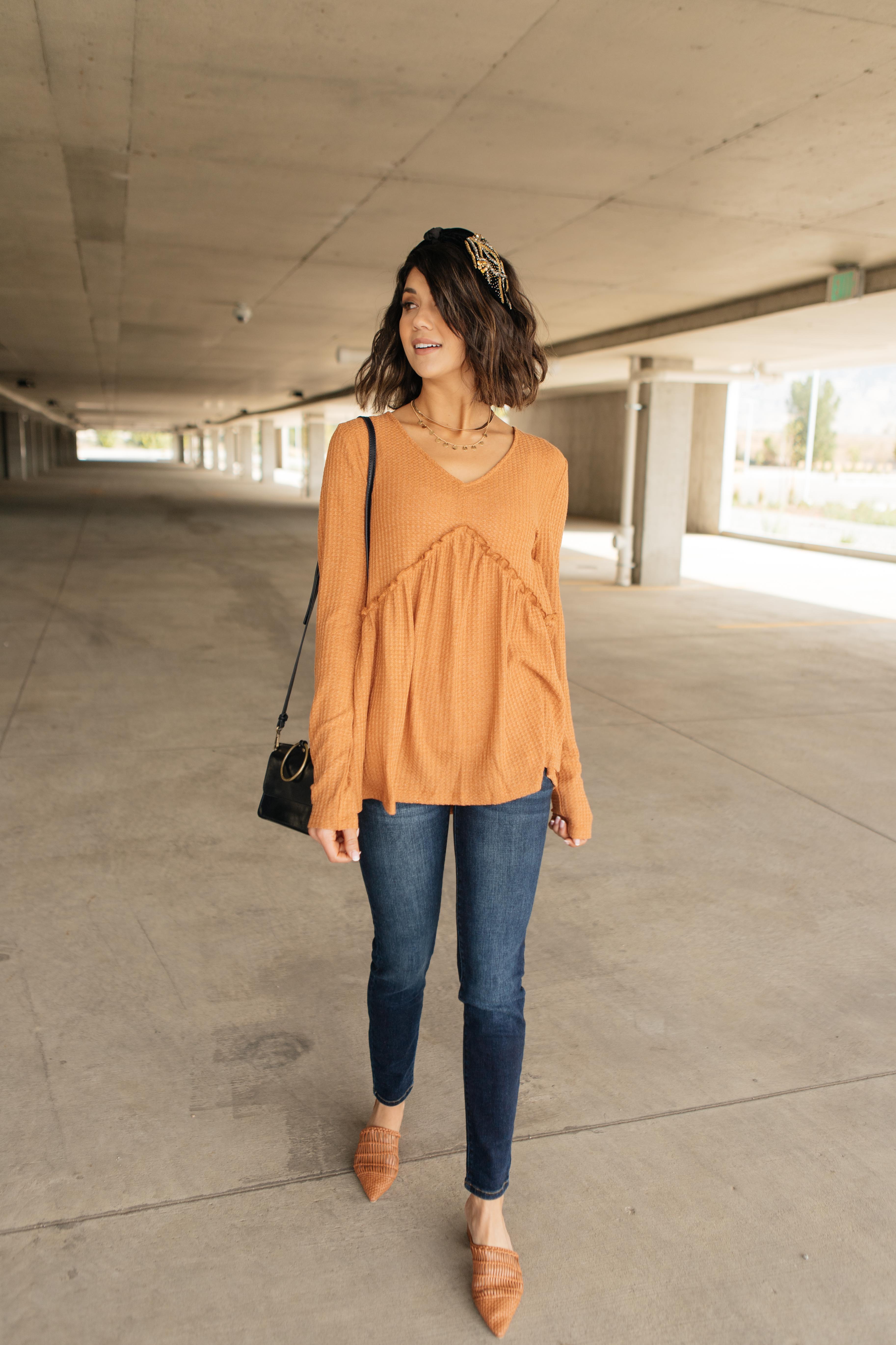 The Right Kind Of Attention Top In Mocha