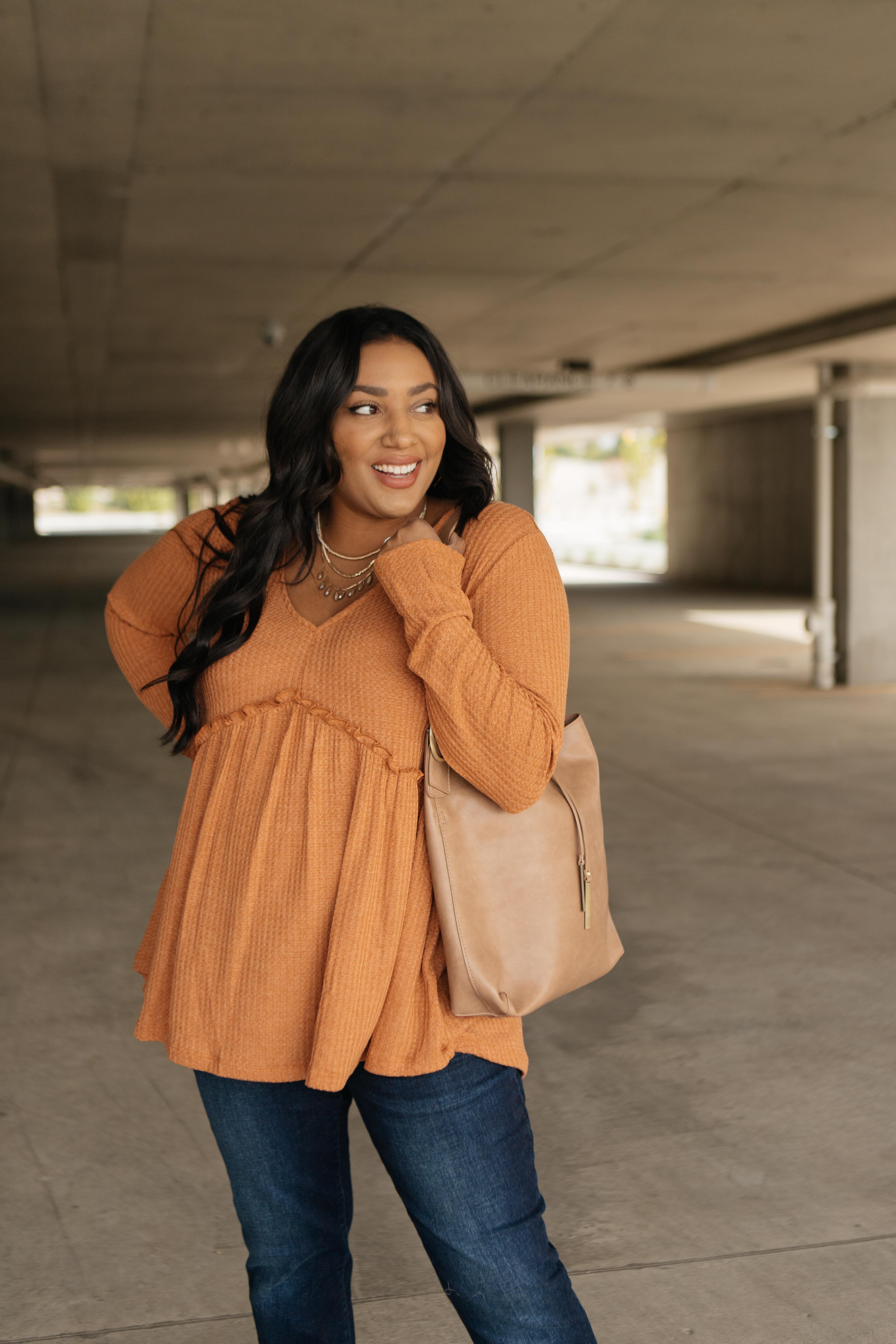 The Right Kind Of Attention Top In Mocha