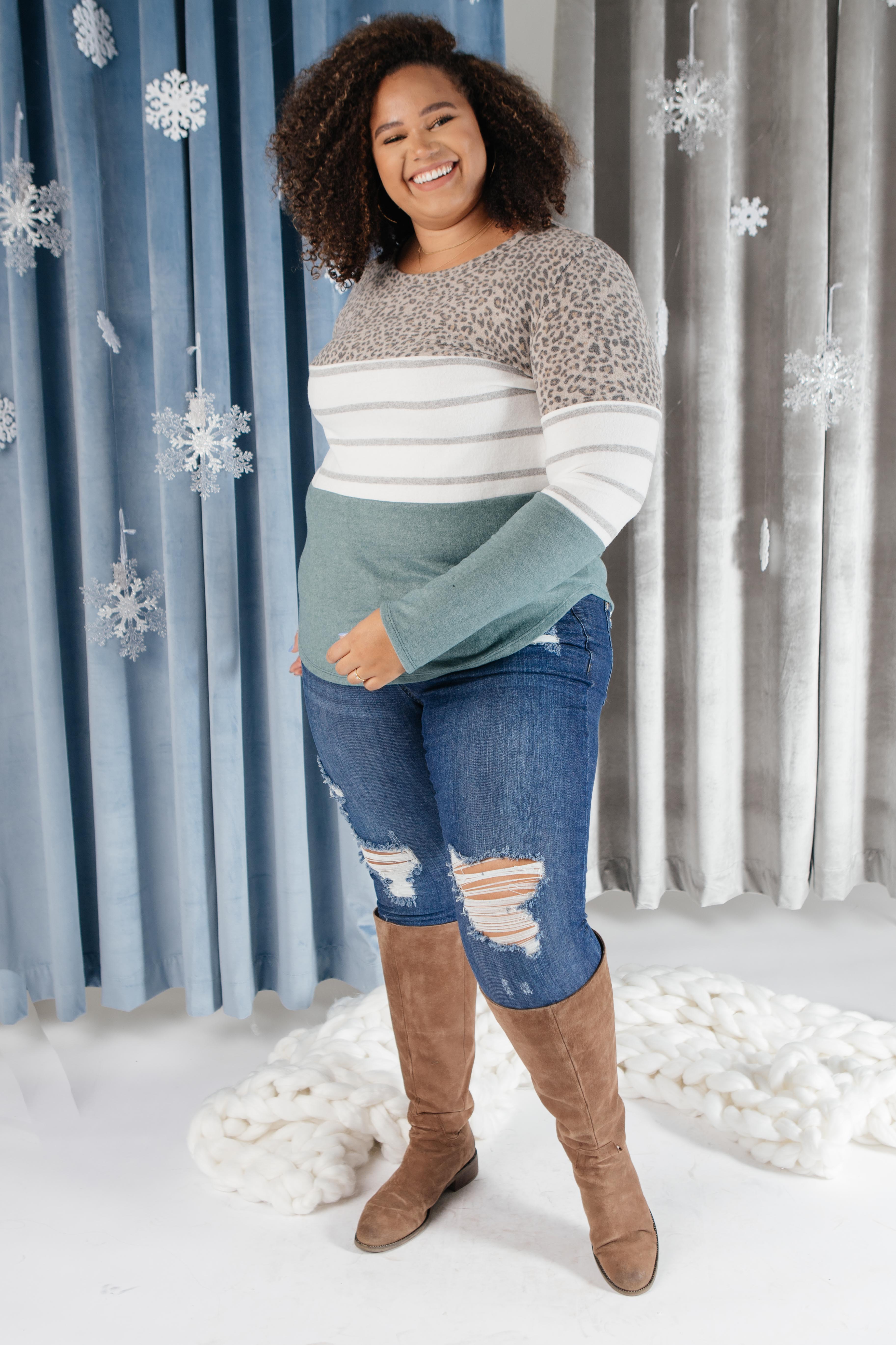 The Tale Of Three Styles Top