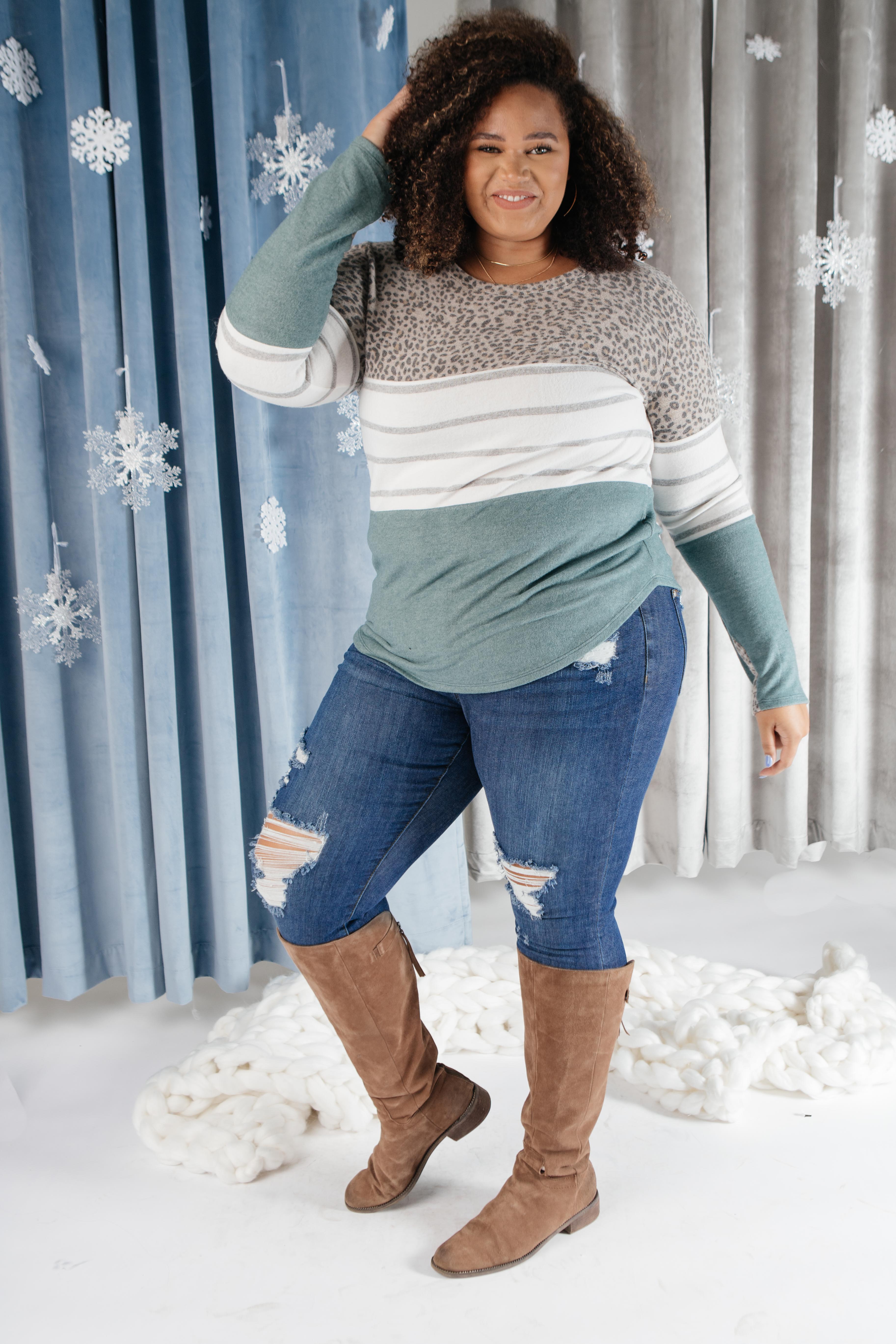 The Tale Of Three Styles Top