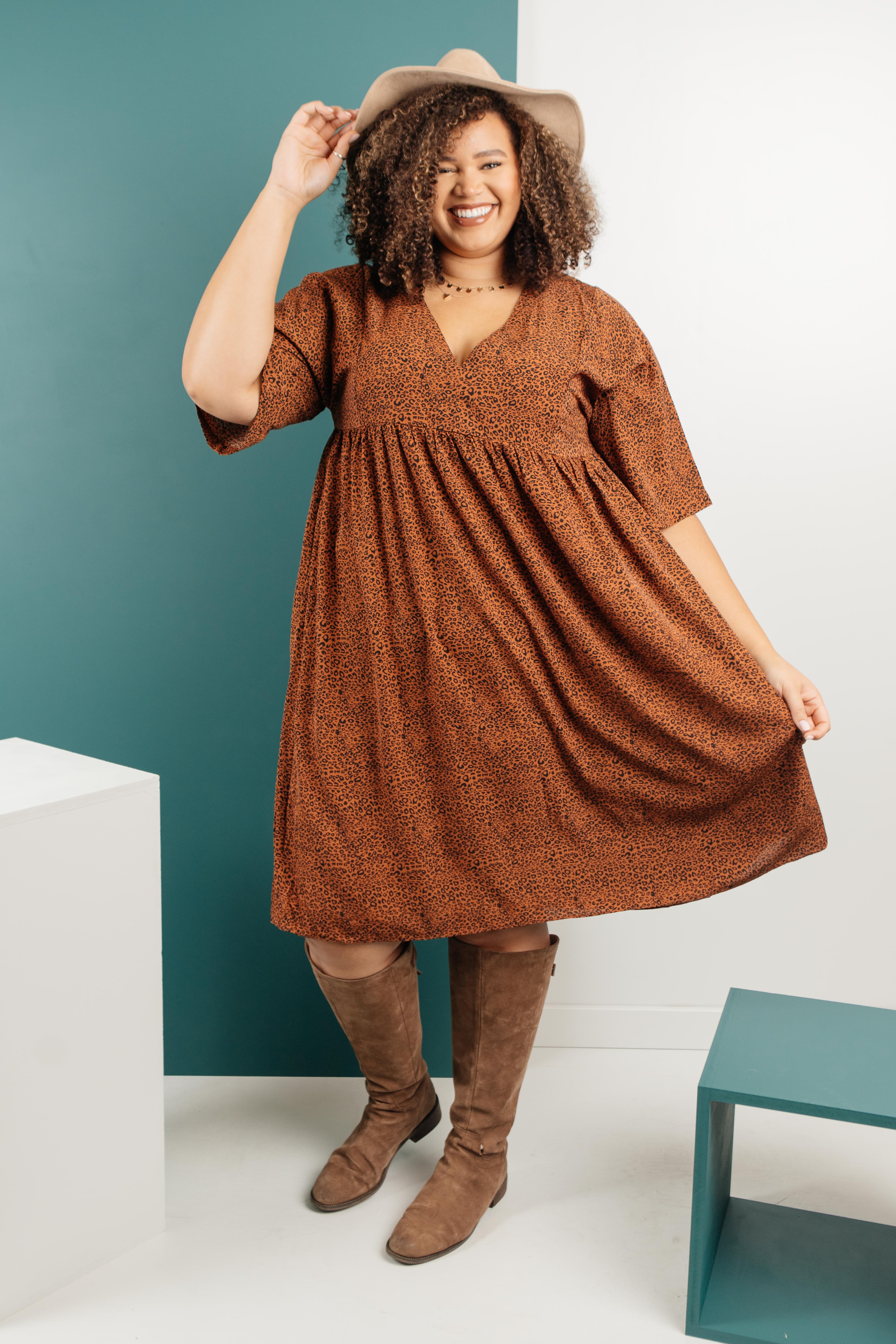 The Vienna Spotted Dress