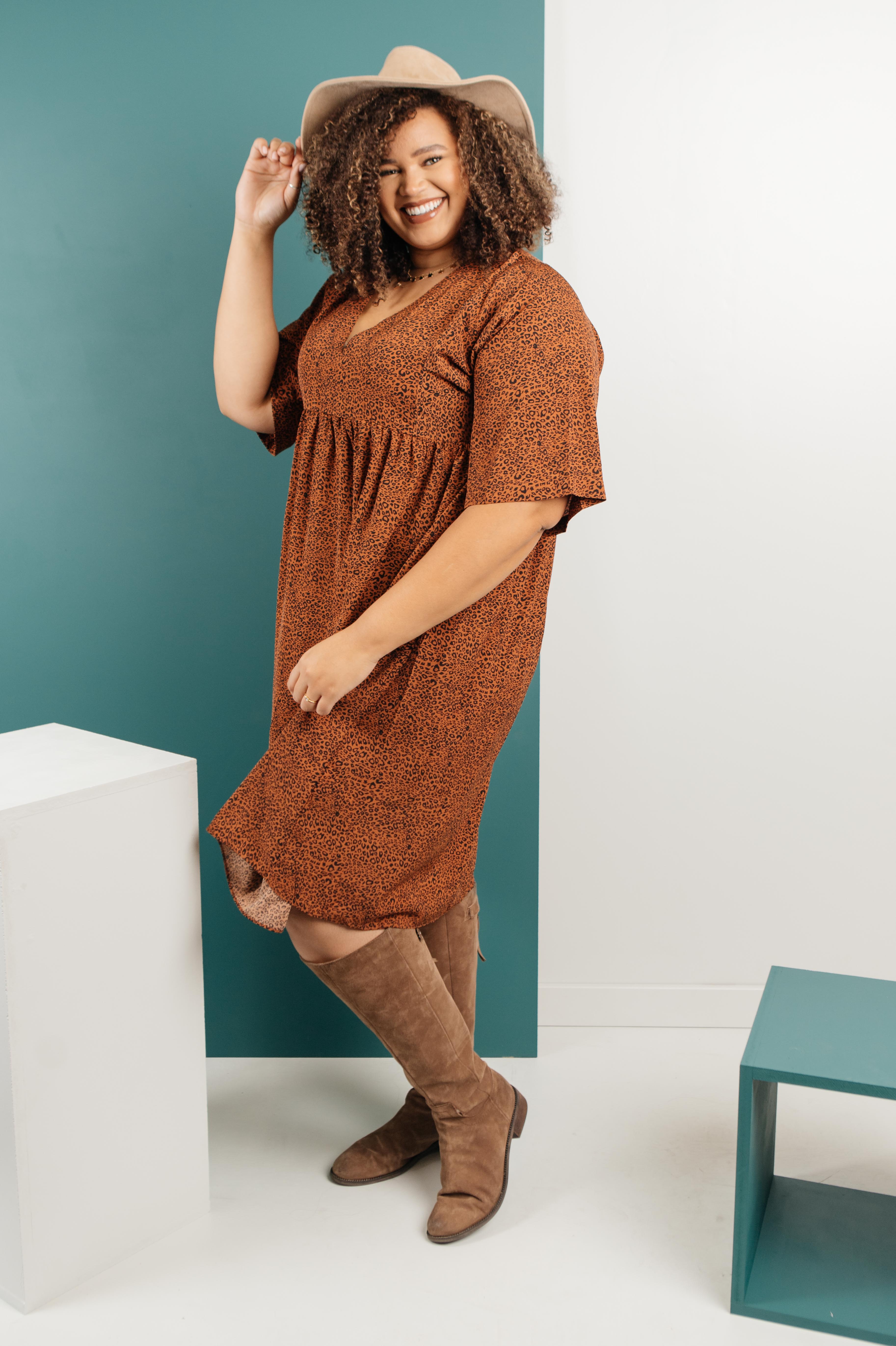 The Vienna Spotted Dress