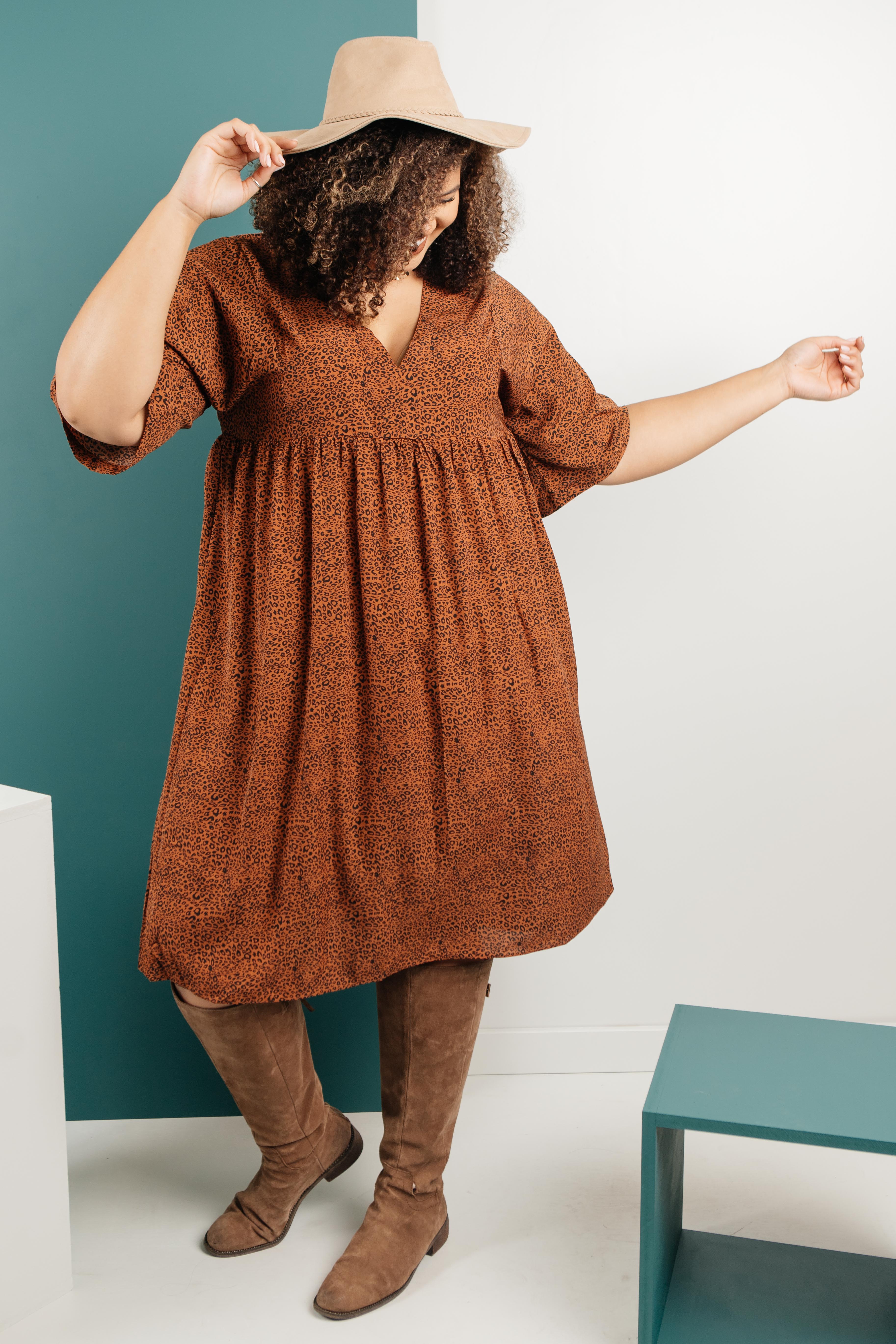 The Vienna Spotted Dress